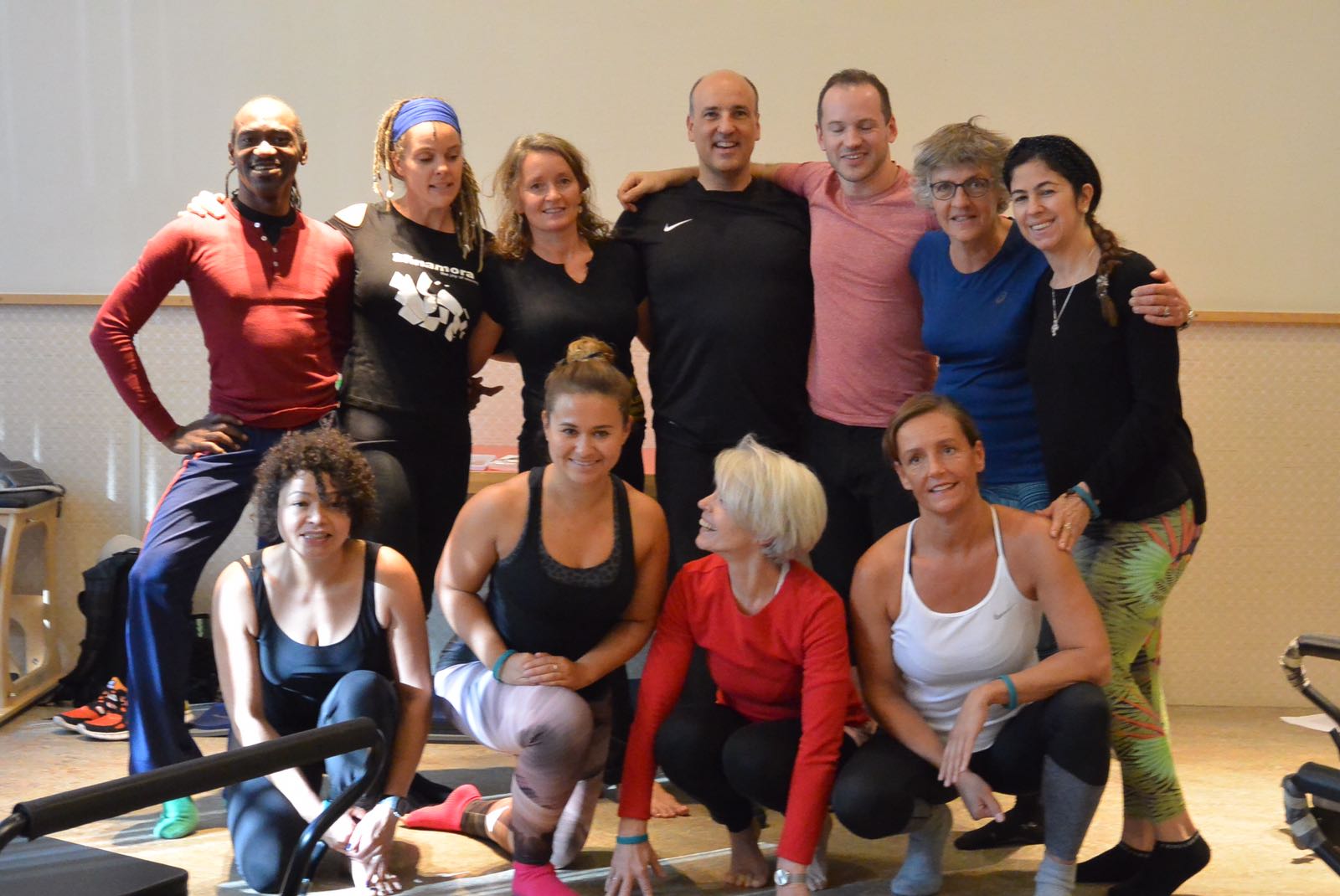 Teilnehmer des Stretching Workshops mit Reiner Grootenhuis