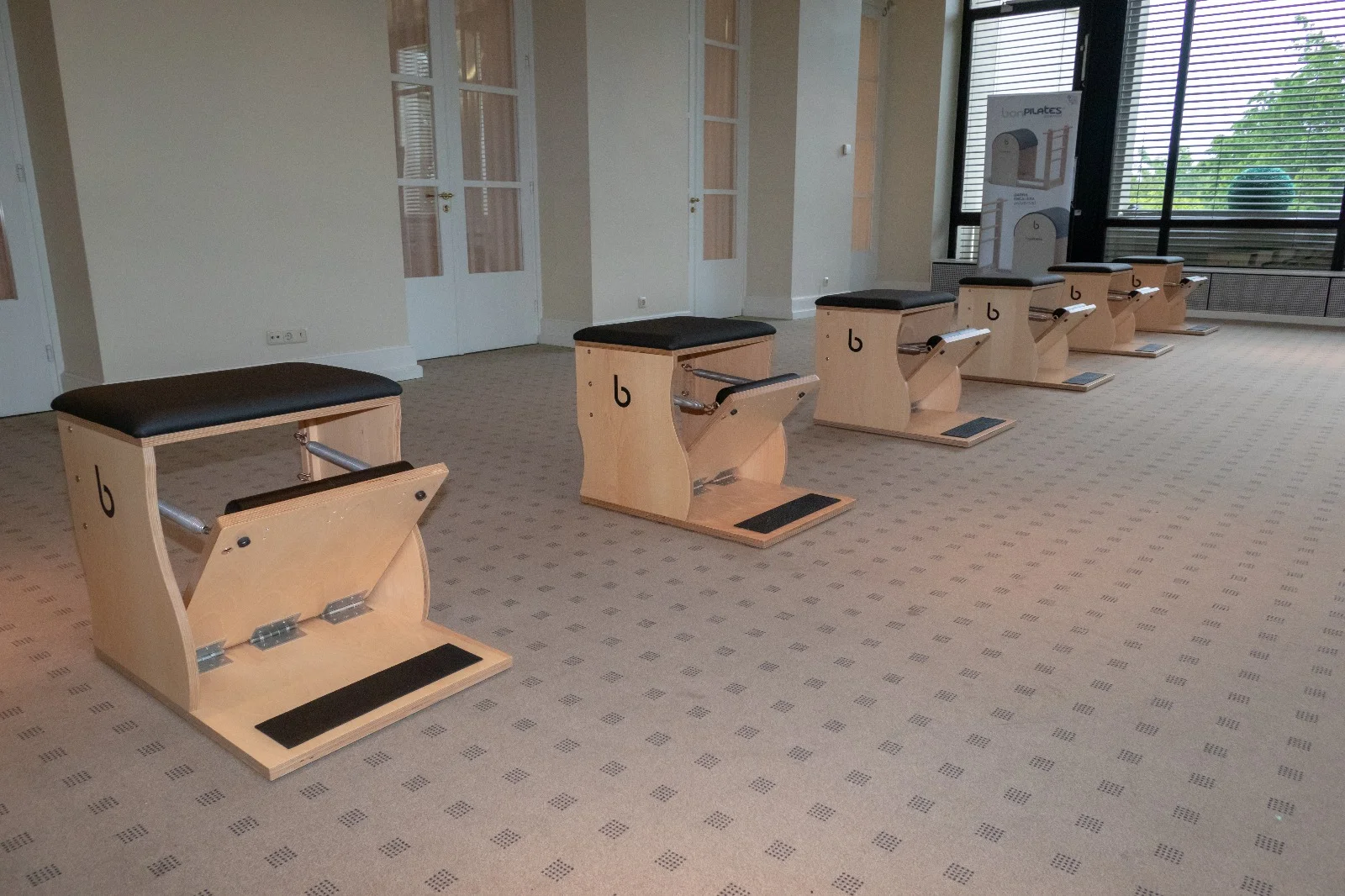 Classic Wunda Chairs, unfortunately a little too wide.