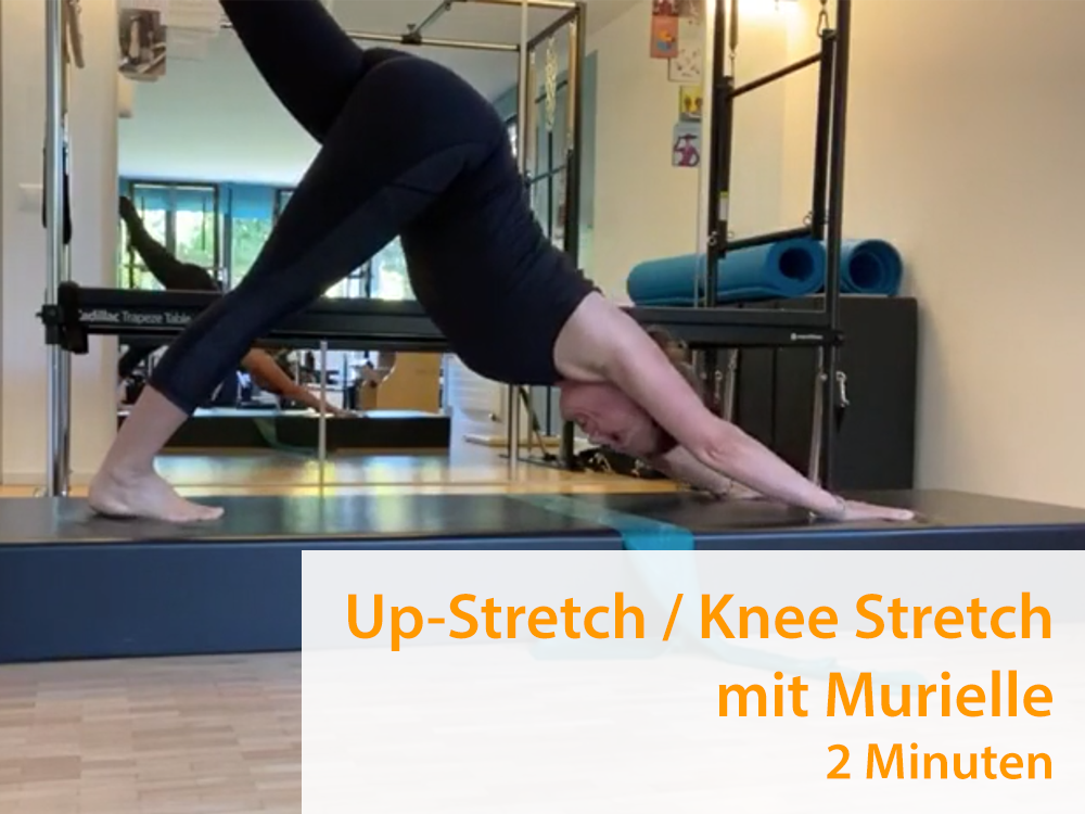 1. Up-Stretch / Knee Stretch - Murielle (2 Minuten) -27.4.2020Keinen Reformer zu Hause? Mit Murielle kannst Du Deine Übergänge vom Up-Stretch zum Knee Stretch zur Arabesque und zur Planke perfektionieren. Das Video ist kurz, aber da sie nicht dabei …