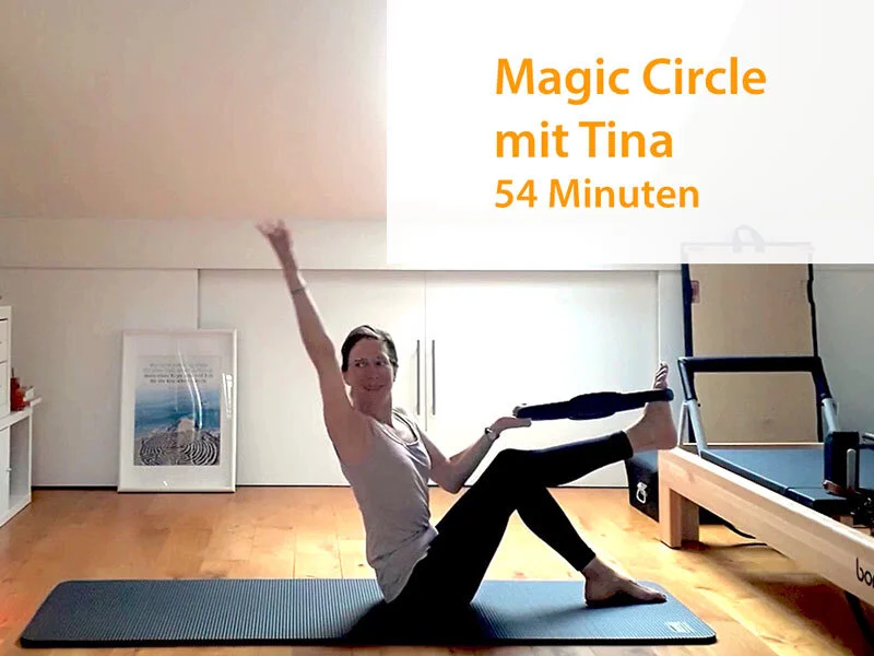 101. Magic Circle - Tina (54 Minuten) 28.7.2020In dieser entspannten Trainingseinheit nutzt Tina den Magic Circle um mehr Zentrierung, Bewegungslänge und Weite zu erreichen.Youtube Link: https://youtu.be/ITDJtPjuzccVimeo Link: https://vimeo.com/4424…