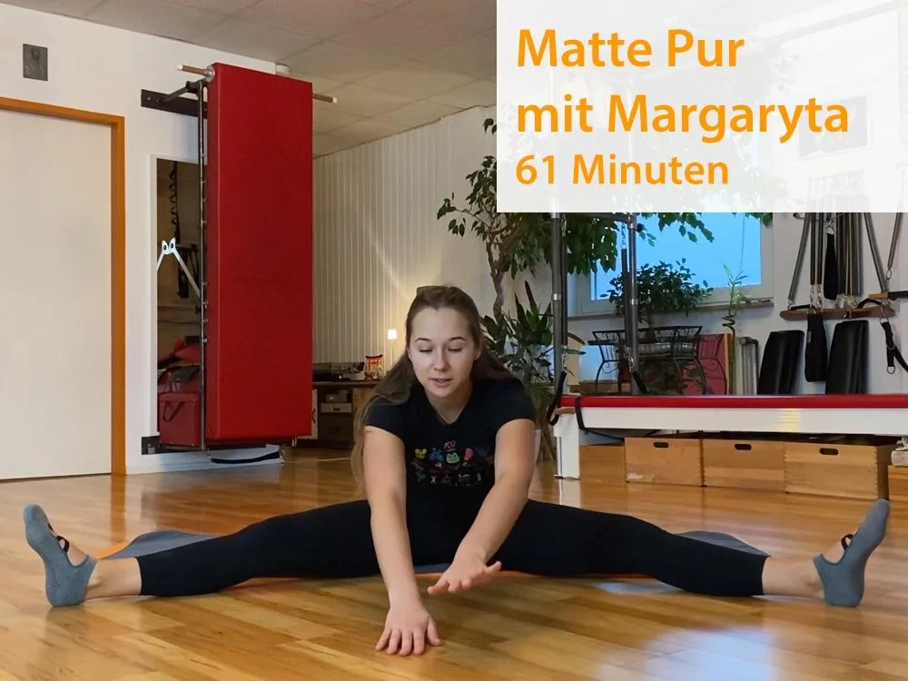 110. Matte Pur - Margaryta (61 Minuten) - 28.11.2020Eine Mattenstunde mit ruhigen und dehnenden Bewegungen. Ideal um Deinen Tag mit sanften Bewegungen zu beginnen oder ihn ausklingen zu lassen. Prädikat besonders wohltuend.Youtube Link: https://yout…