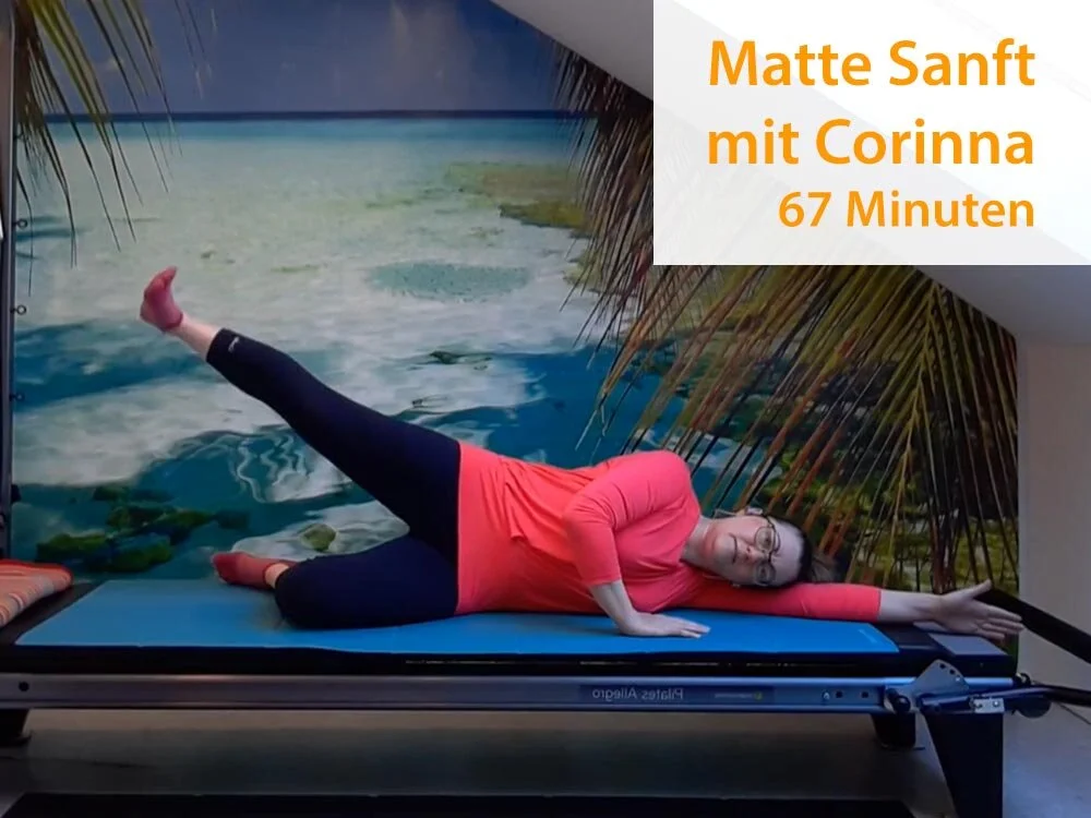 114. Matte Sanft - Corinna (67 Minuten) - 4.1.2021Die Mobilisierung deiner Füße zu Beginn hilft dir, die Kontaktflächen deiner Fußsohlen besser wahrzunehmen und Stabilität herzustellen. In dieser Einheit richtest du deinen Körper zuerst im Raum aus,…