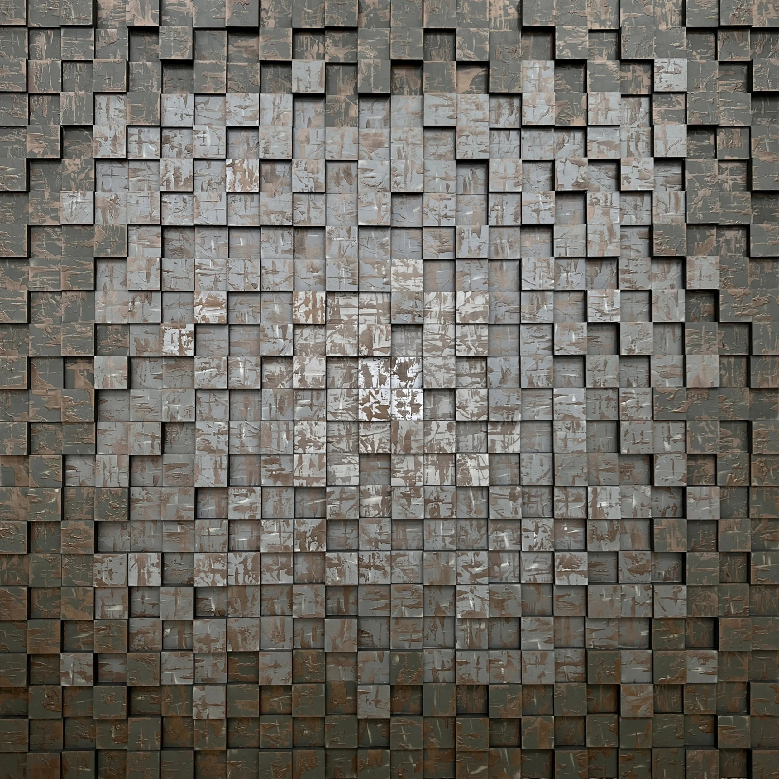 Bronze Ombre Art