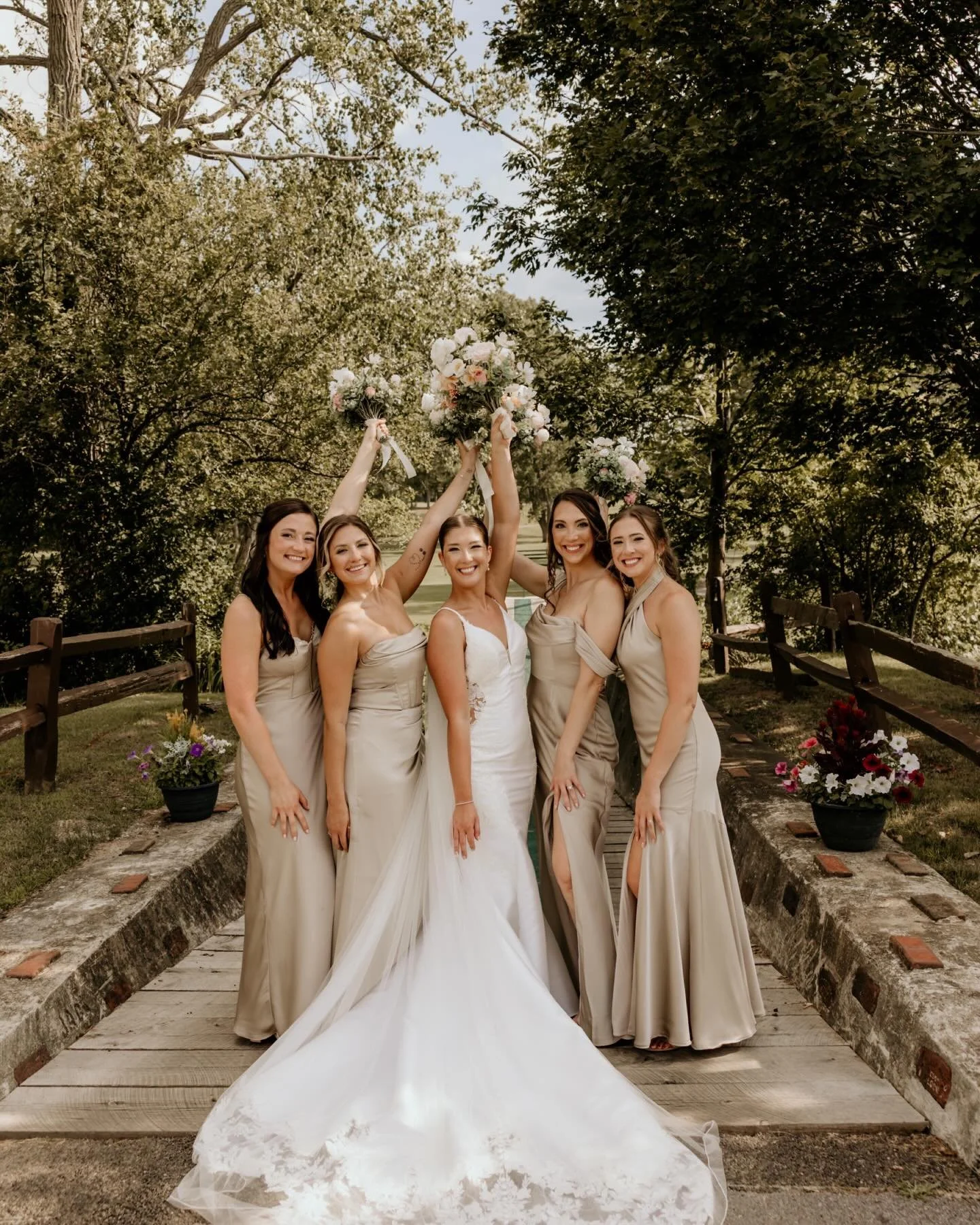 Surrounded by the women who shaped her story, cheered her on, and stood by her side&mdash;every step of the way 🤍
&bull;
&bull;
#Bridesmaids #BridalPartyGoals #WeddingDayMagic #WeddingPhotography #BrideTribe BrideAndBridesmaids WeddingInspo WeddingV