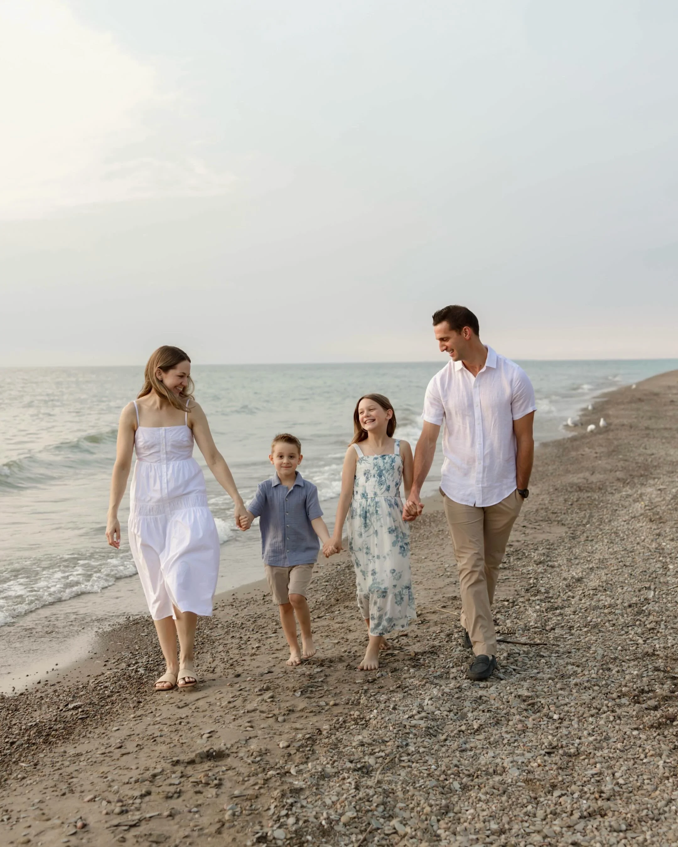 These are the moments worth remembering&mdash;not because everything was perfect, but because this was your life, exactly as it was. 🌊
&bull;
&bull;
#buffalofamily #wnyfamilyphotographer #buffalofamilyphotography #beachminis