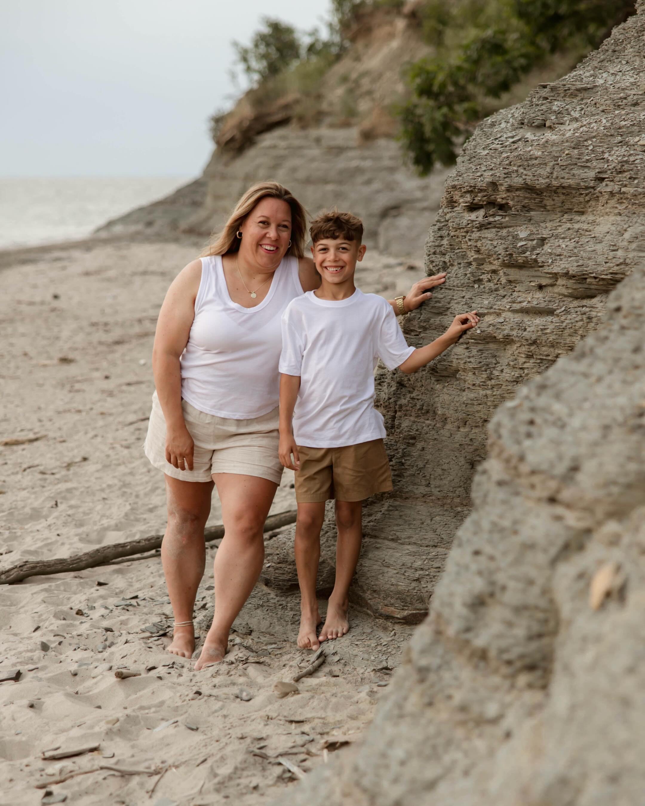 Mommy &amp; Me sessions aren&rsquo;t just about pretty pictures. They&rsquo;re about freezing this version of you two together. ✨
&bull;
&bull;
#MommyAndMe #MotherAndSon #MomAndSon #FamilyPhotography #FamilyPhotographer BeachSession MommyAndMeSession