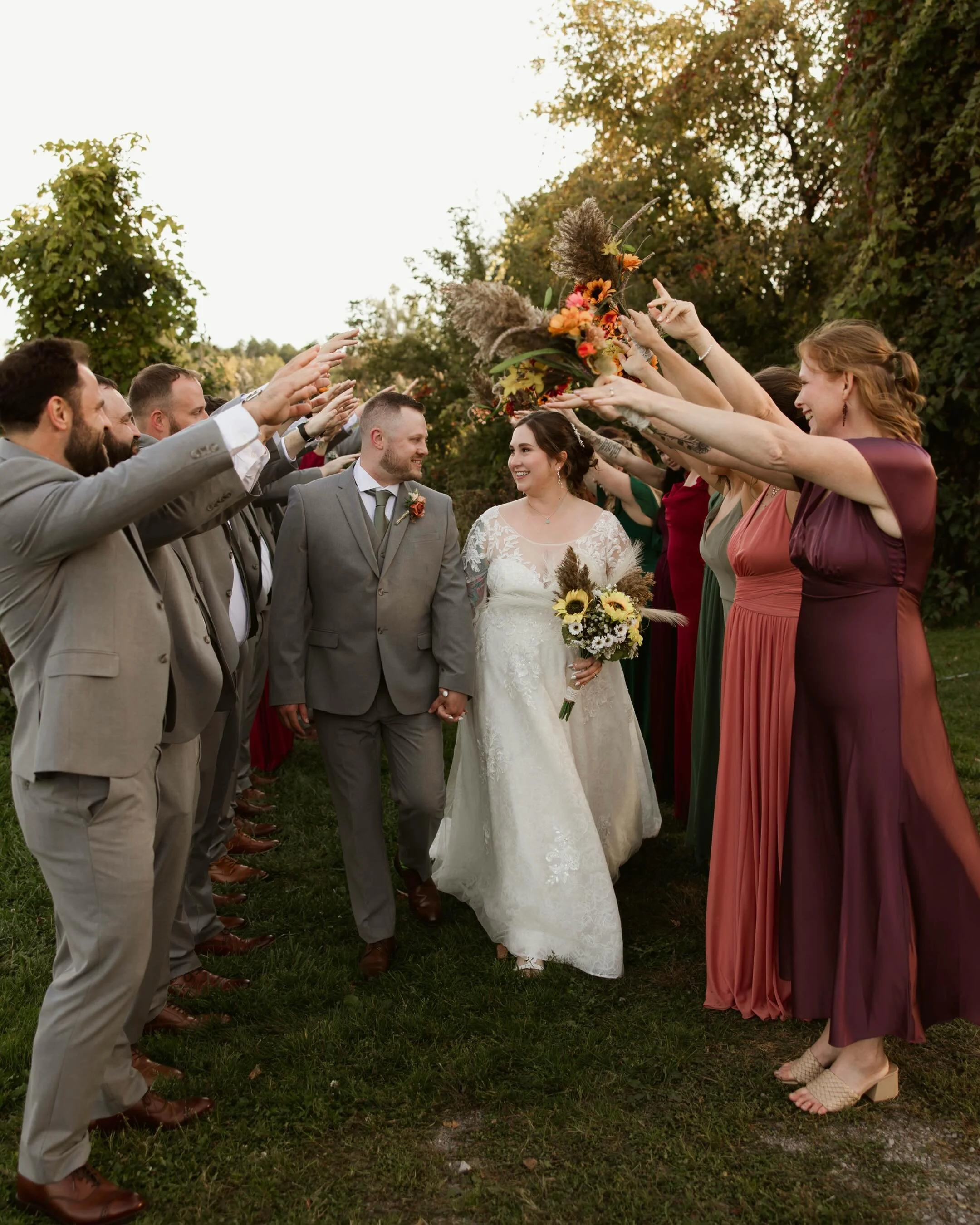A little love, a little laughter, and a whole lot of &ldquo;you may now kiss the bride&rdquo; energy. 🤍🍂✨
&bull;
&bull;
#RicheleReneaPhotography #WNYWeddingPhotographer #BuffaloWeddingPhotographer #WeddingDayMoments