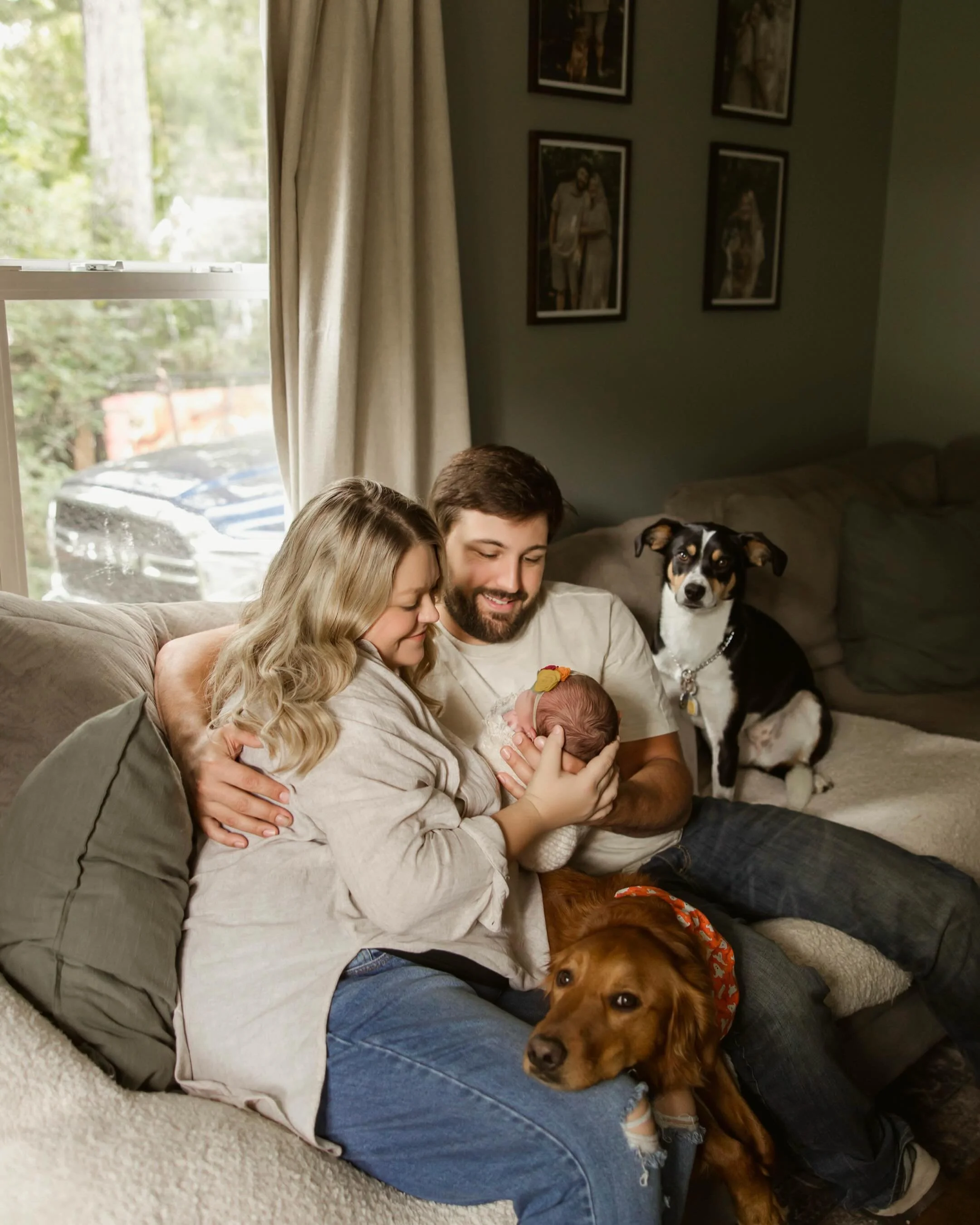 The sweetest little moments, the newest little love, and a whole lot of love filling this home. 🤍

Welcome to the world, little one. You are already so loved.
&bull;
&bull;
#newbornphotography #lifestyle newbornphotography #inhome newbornsession #ne
