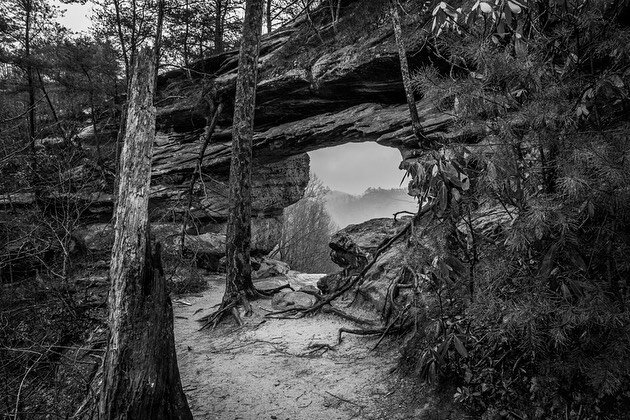 Double Arch and Court House Rock. We&rsquo;re now selling fine art prints! Message me if your interested . #redrivergorge #redrivergorgephoto #fineartphotography #backpackingphotography #blackandwhitephotography