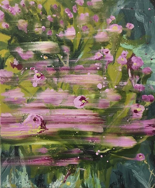 My take on ‘Thrift’ or ‘Sea Pinks’. These beautiful pink wildflowers grow out of the rocks and grassy slopes along the coast where I live!
.
.
.
.
.
#irishart #irishcontemporaryart #landscapepainting #oilpainting #wildatlantic