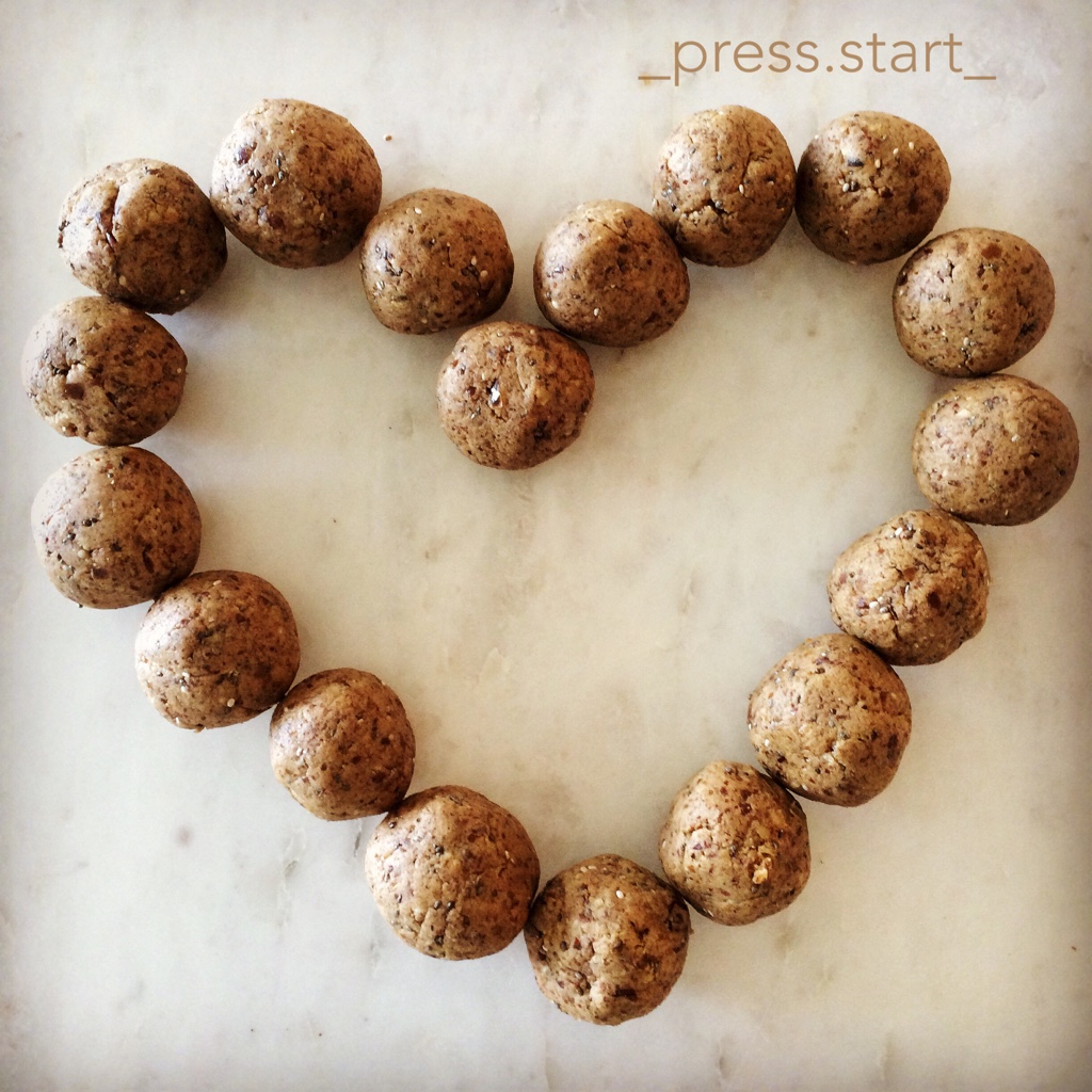 Banana Nut Protein Balls — Press Start Nutrition