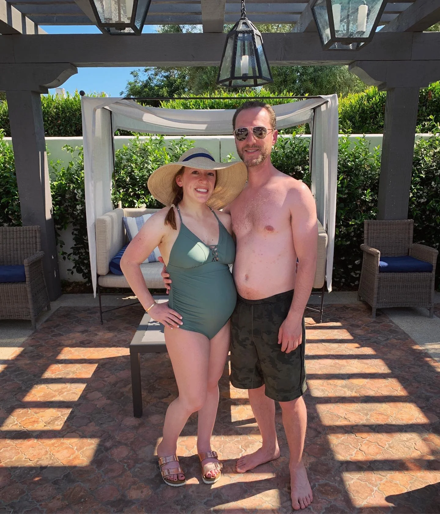 This photo has nothing to do with appetite but we had the best time (and ate the BEST food) on our babymoon in Ojai Valley during our second trimester and I’m so grateful for it! You can also see the edema in my ankles in this photo.