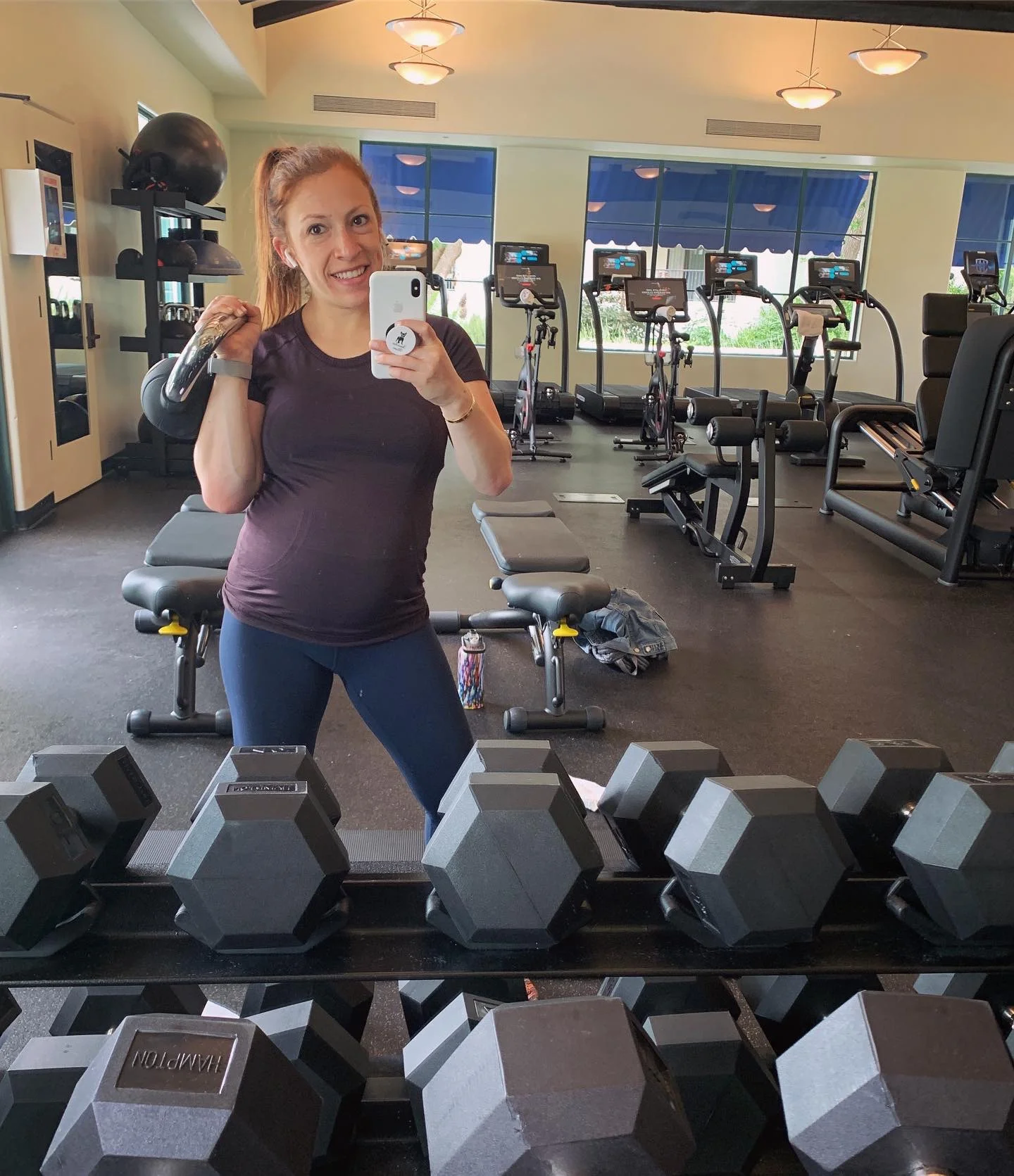 Definitely felt my best when I could stay active! I am grateful to have had plenty of energy this trimester.