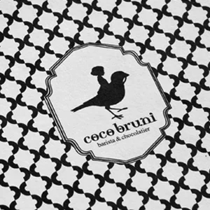 COCO BRUNI Barista & Chocolatier Package design