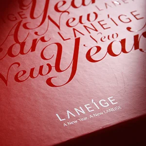 LANEIGE Christmas & New year cosmetic package design