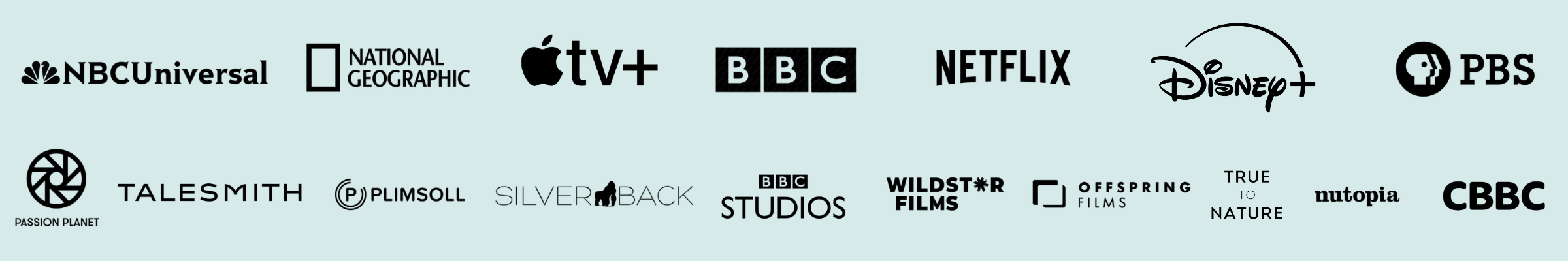 Broadcaster credits: BBC, Netflix, NBCUniversal and other broadcasters Mark Sharman has filmed for