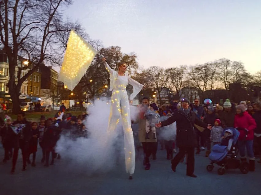 Arcadian with illuminated flag, Divine Company - Copy.jpg