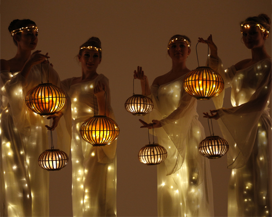 Arcadians with lanterns 2, Divine Company - Copy.jpg