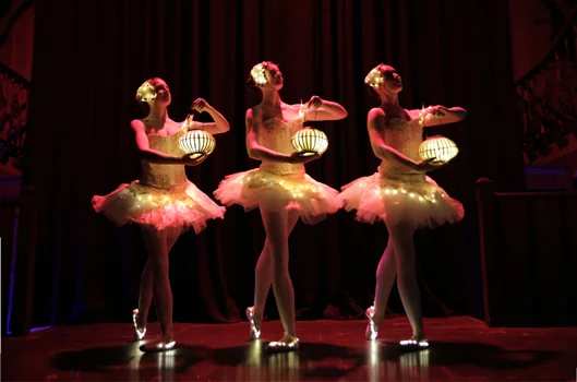 The London Cirque Ballet with lanterns 2, Divine Company.jpg