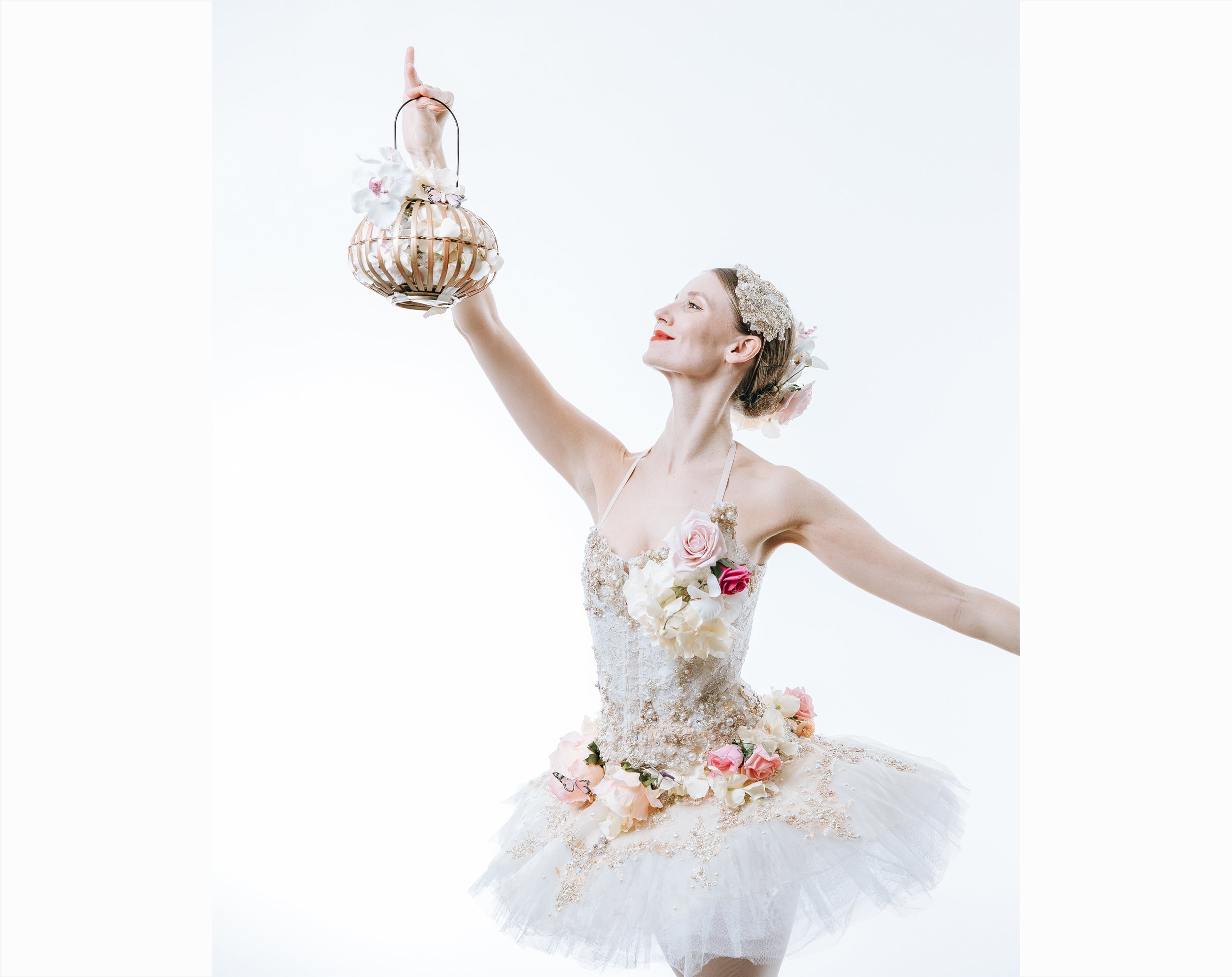 The London Cirque Ballet, summer florals with lantern III, Divine Company.jpg