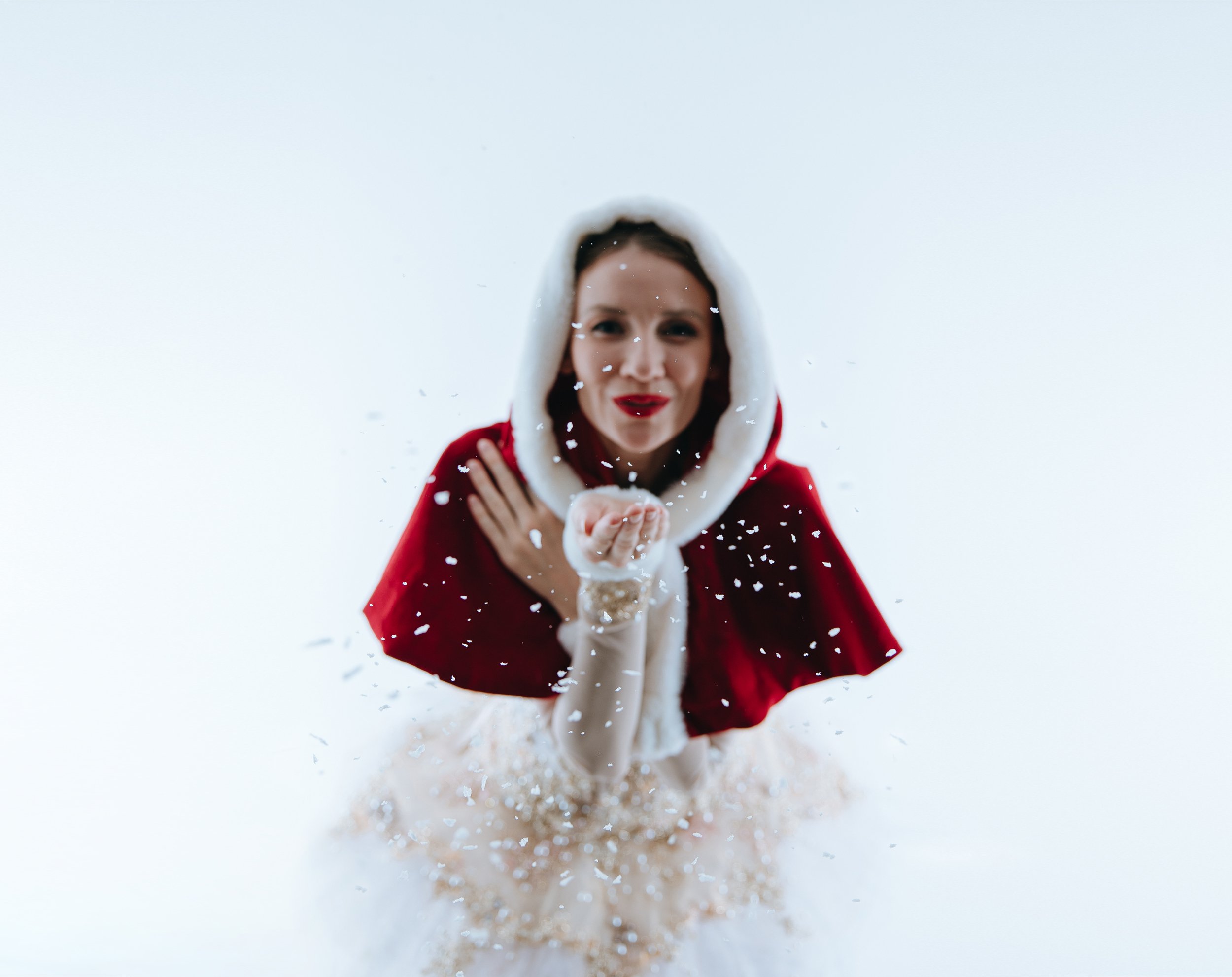 The London Cirque Ballet, Christmas Cape with snow,  Divine Company.jpg