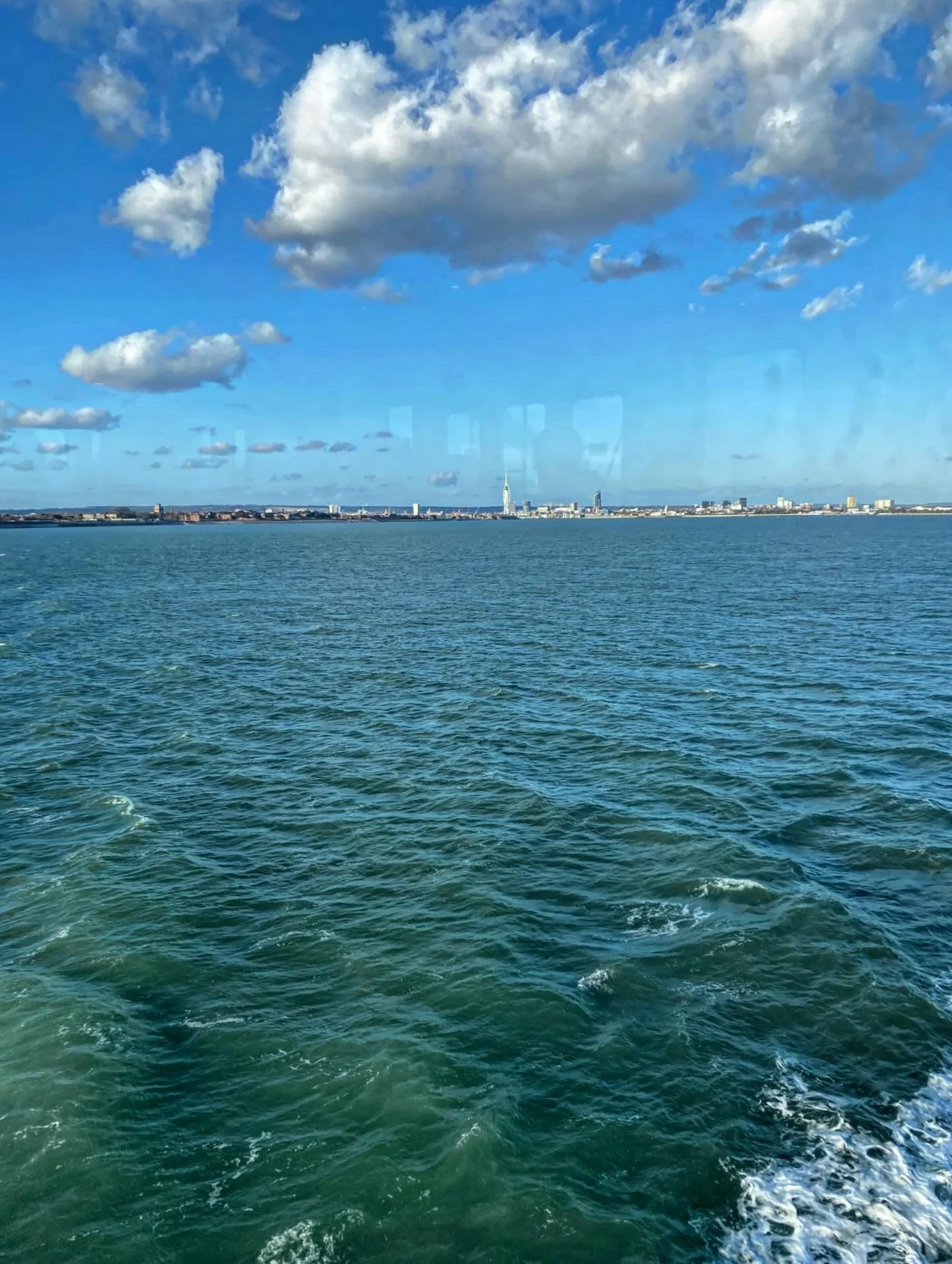 A day in Pompey. 
A fascinating round of diverse talks by Solent Forum members in the morning, followed by our own talk to students at Miltoncross Academy in the afternoon. 

Now heading back to the Isle of Wight Biosphere Reserve. What a sky!!