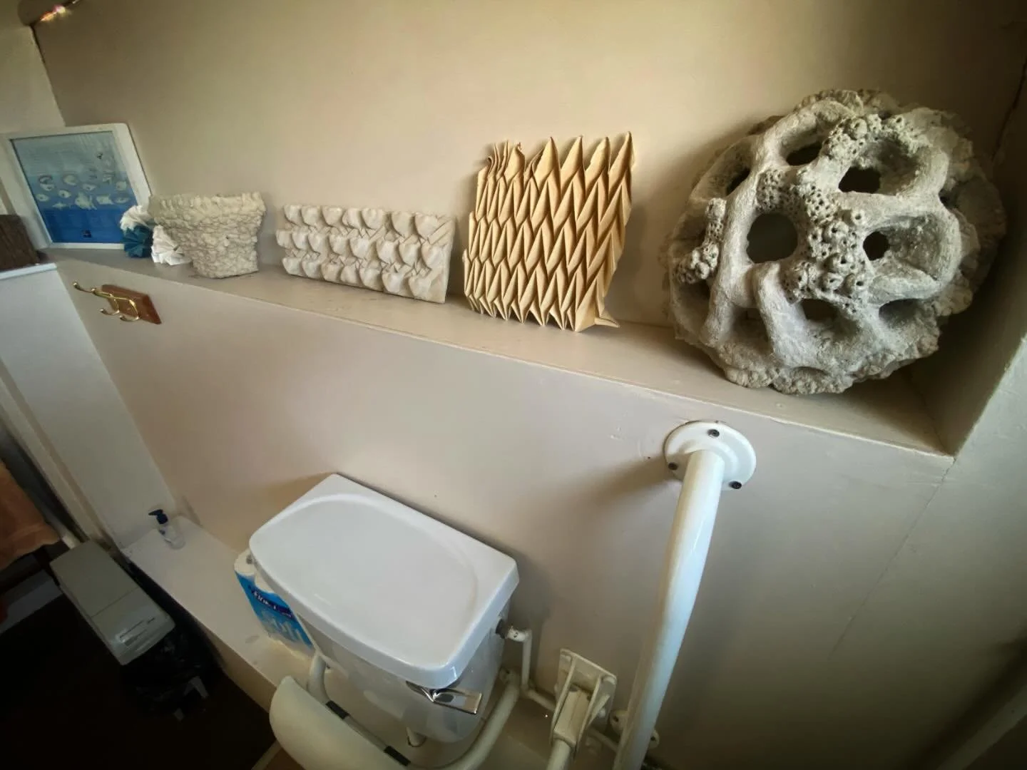 Artecology studio toilet! 
Apart from the obvious, what&rsquo;s in yours?