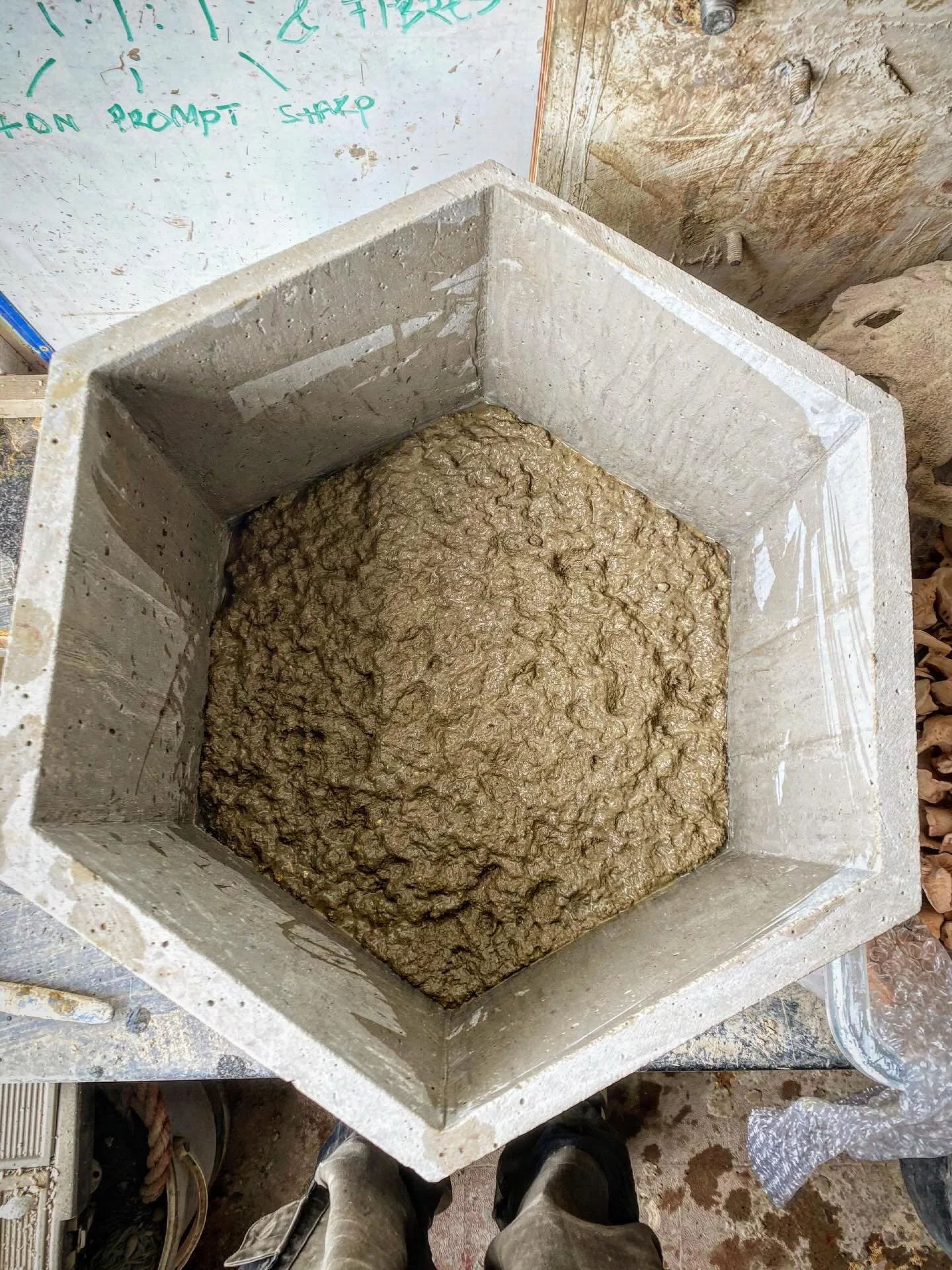 Hey, guess what? We&rsquo;re not robots! 

Zero AI. Zero CNC axis limitations. 
Instead just handcrafted complexity prompted by the mindful thoughts of multiple human beings and their unlimited degrees of freedom.

This is Artecology CoCreate.
Hands 