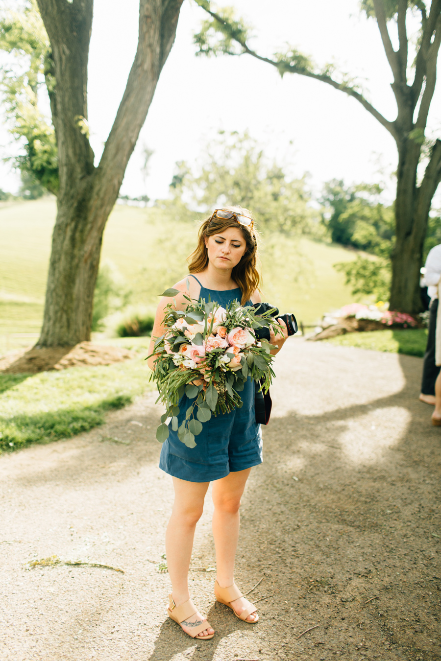 Here's to weddings when it's 90' degrees. 