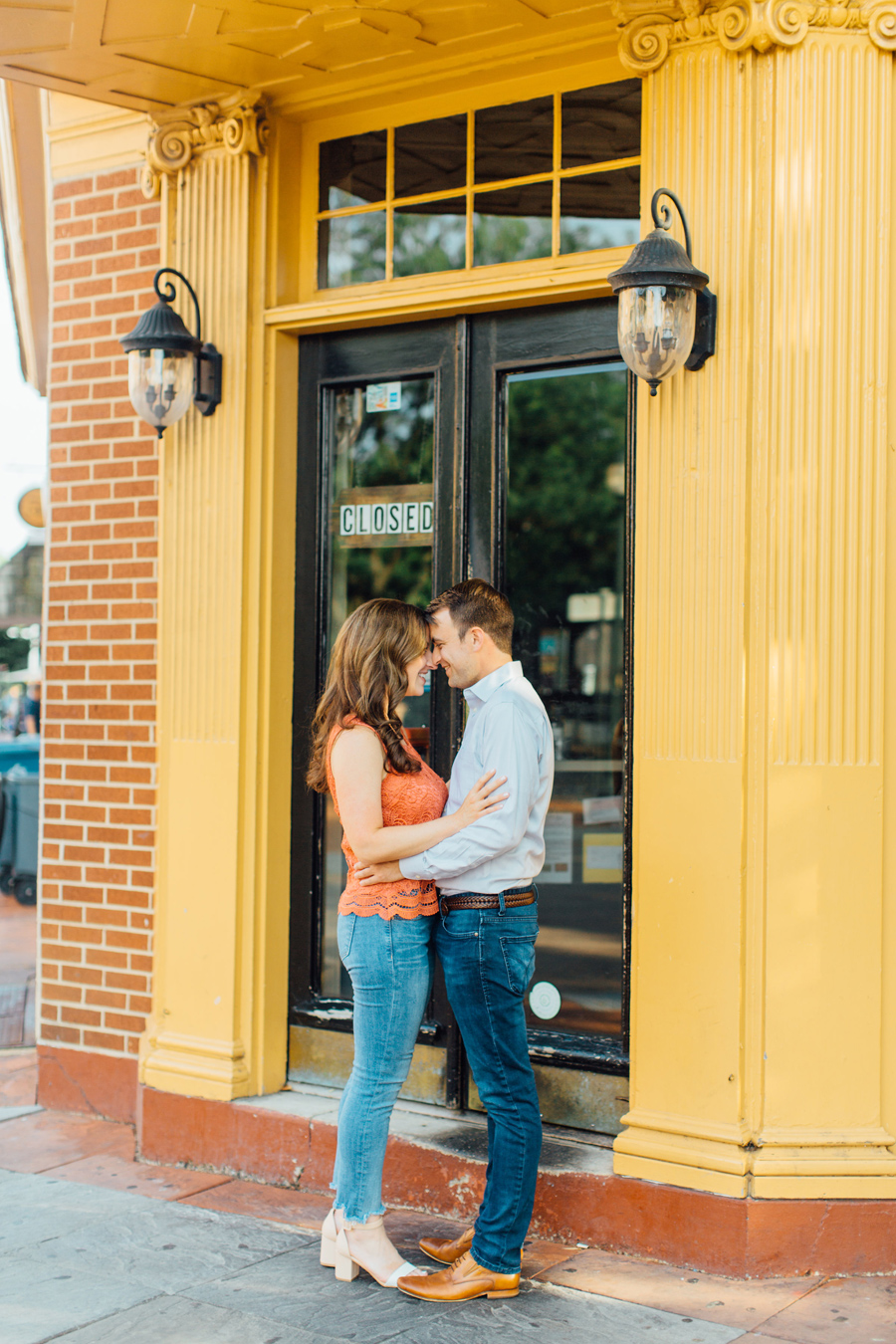 Downtown West Chester Engagement Session