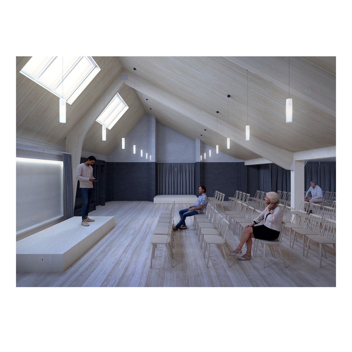 We are excited to see several of our projects starting on site this month.

Yoker Evangelical Church

The refurbishment of Yoker Evangelical Church looks to accommodate the growing size of the congregation while addressing the spatial constraints imp