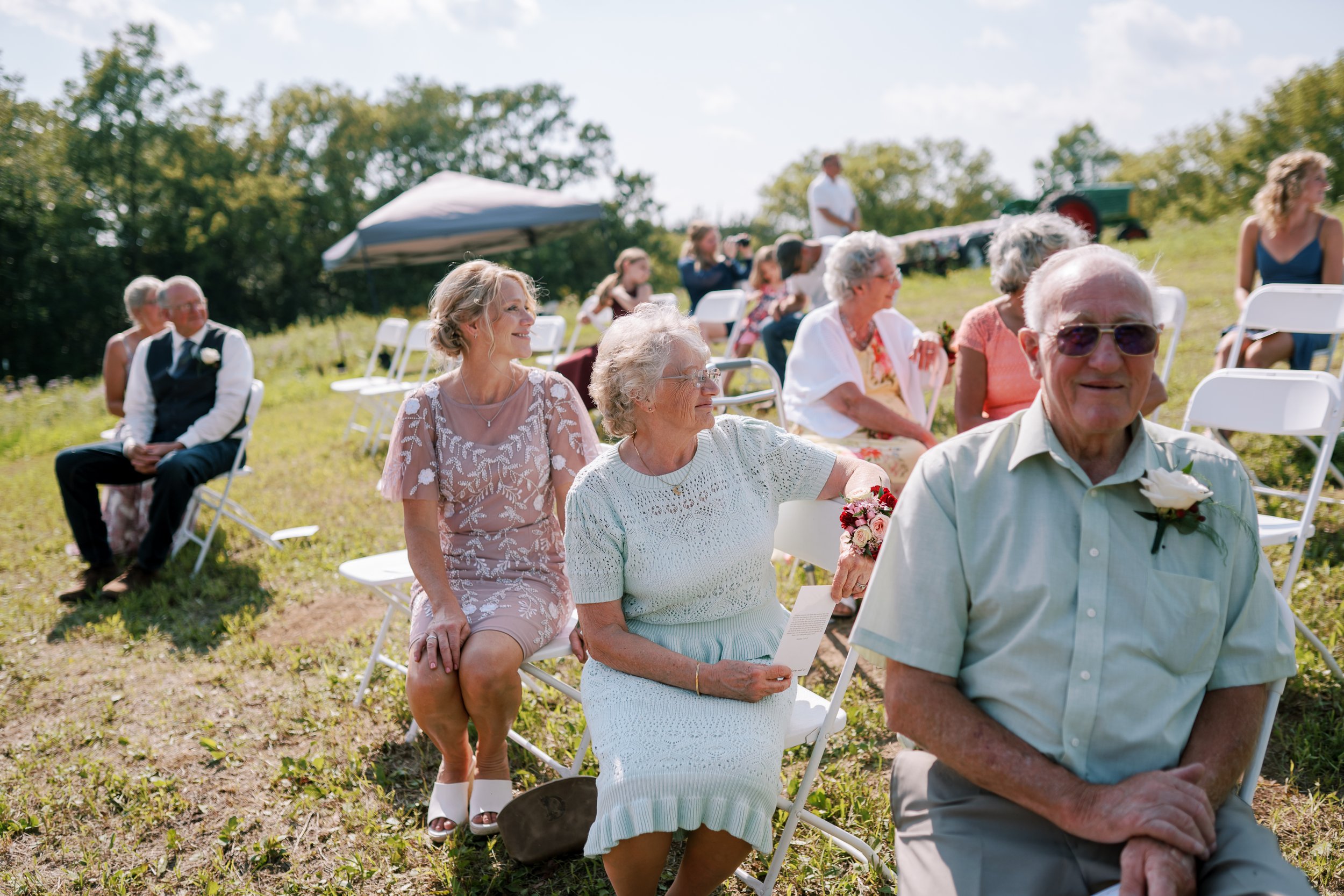 wedding guests