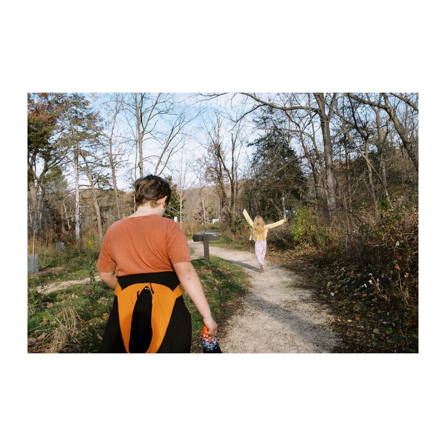 Family adventures and enjoying the last days of fall. This one is so representative of our family life. Kids leading. Me following behind with my camera capturing these fleeting moments. 

#filmfamilyphotographer #familyphotographer #mnfamilyphotogra