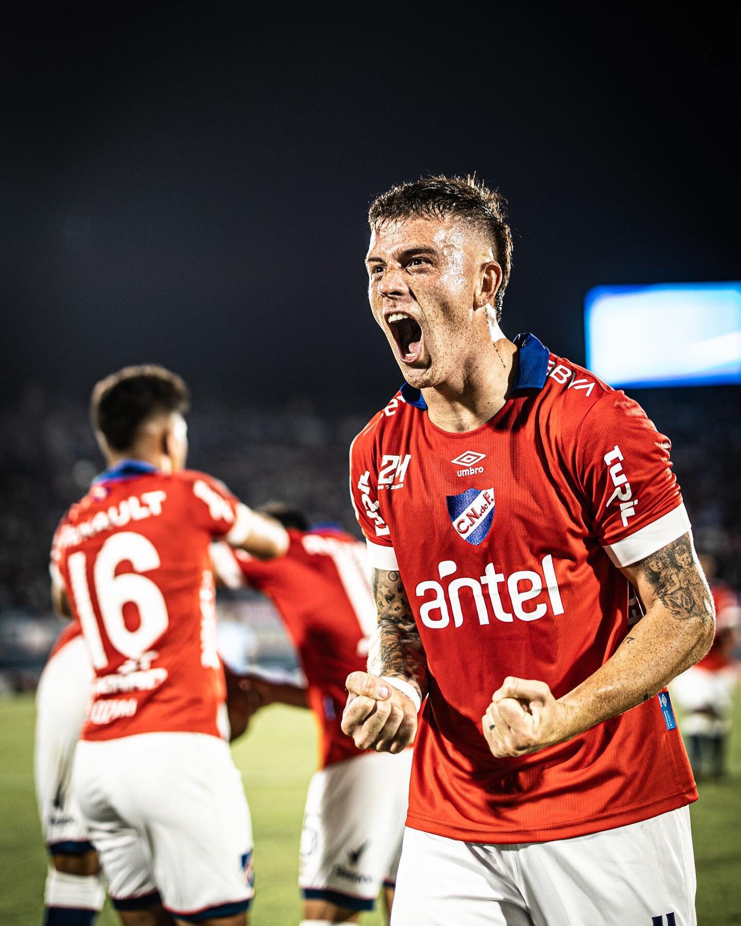 Goleador y pico 🔥 @ignacioramirez9 #Nacional #Futbol #SportsPhotography #CanonR3