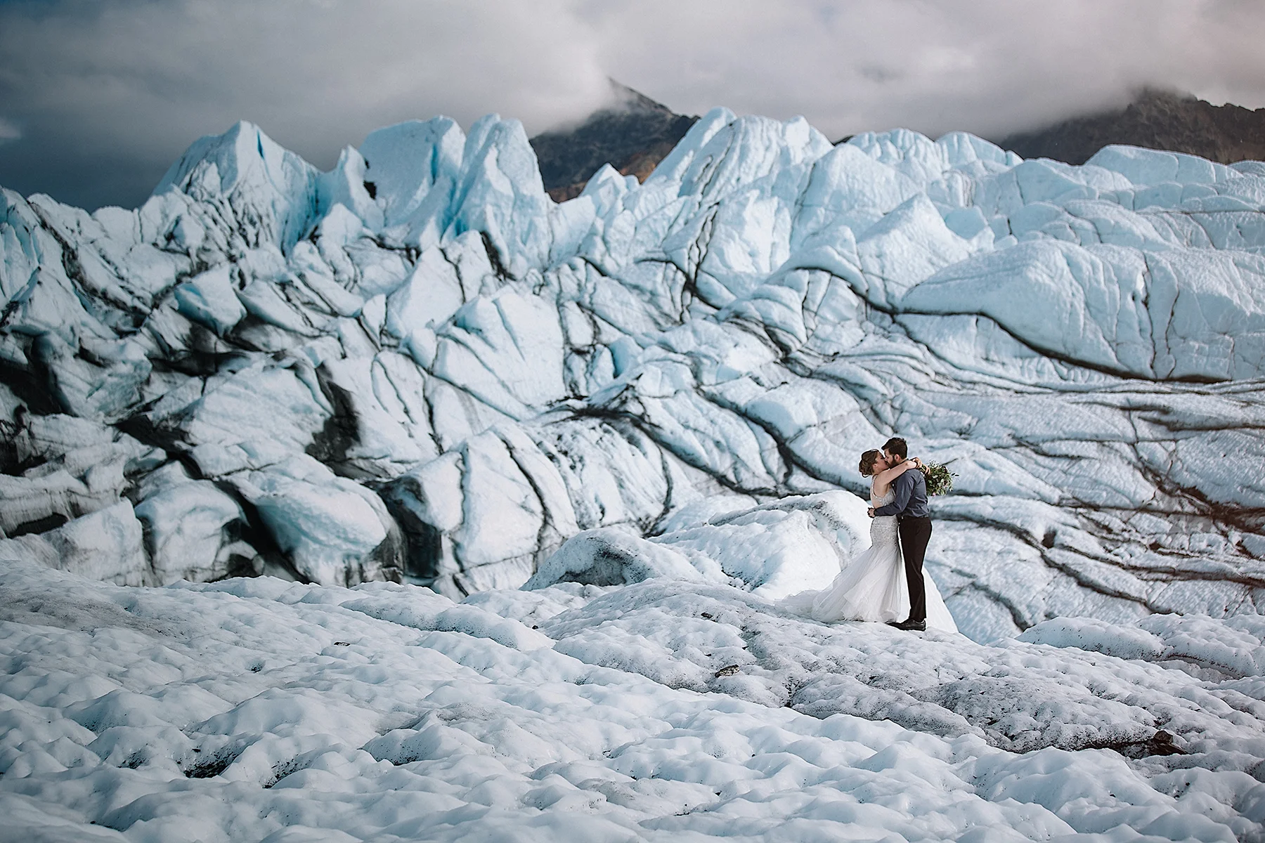 Alaska Glacier Wedding