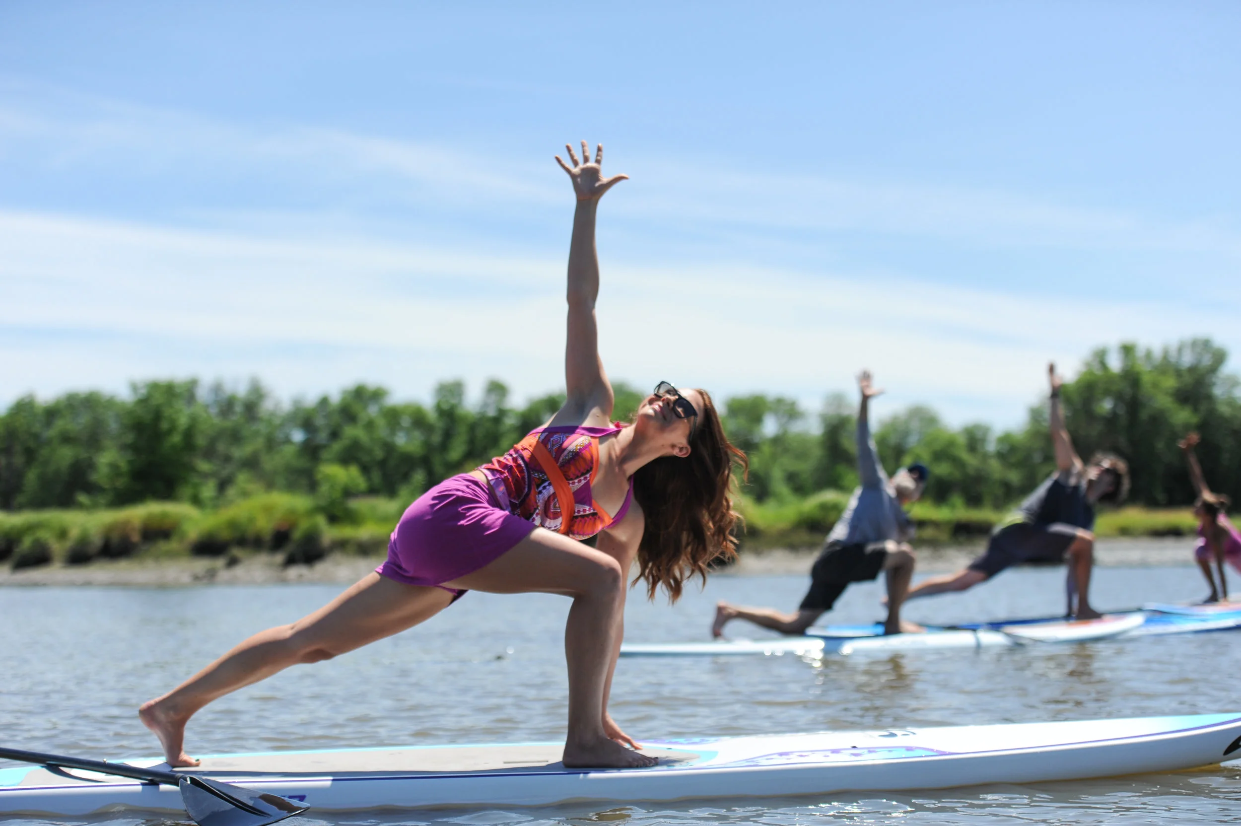 Stand-Up Paddle Board Yoga Class