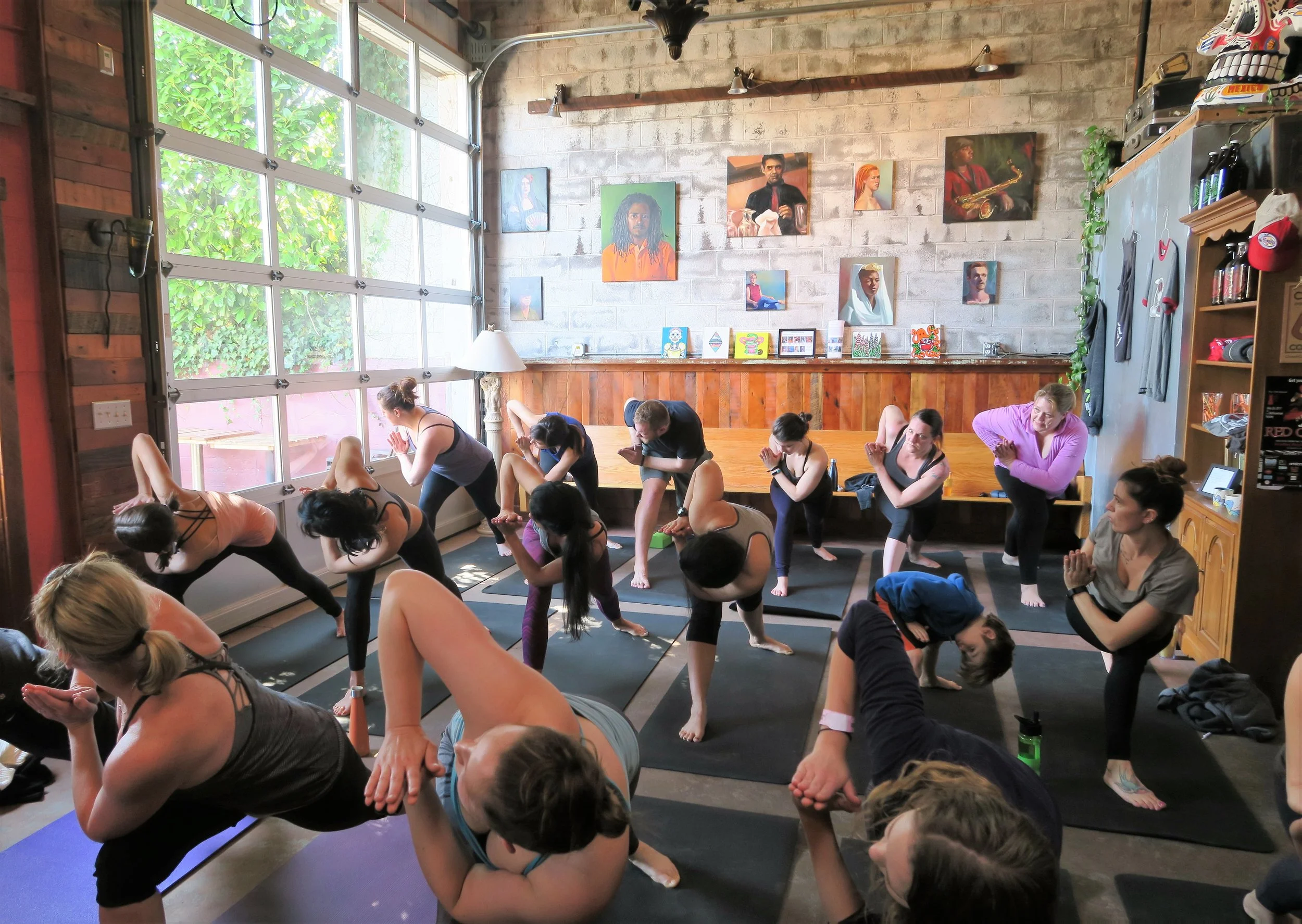 This group of yogis were amazing at our kick-off event on April 15th!&nbsp;