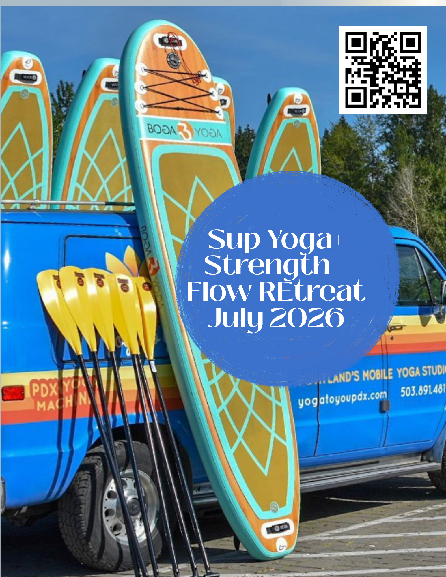 SUP + Strength and Flow Retreat 