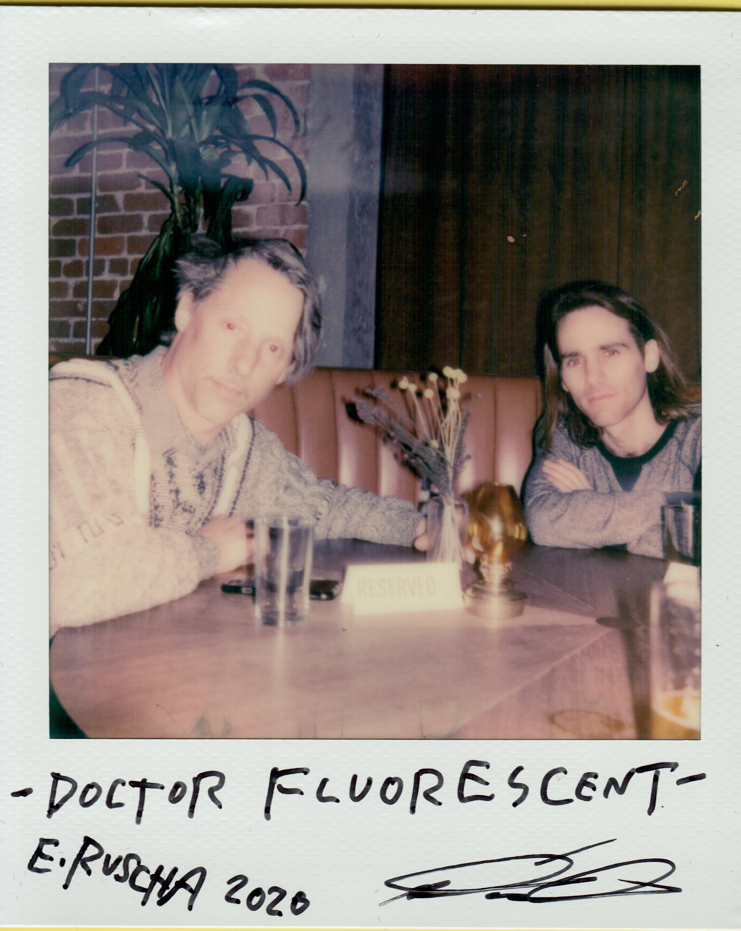 Doctor Fluorescent (Eddie Ruscha and Scott Gilmore) 2020