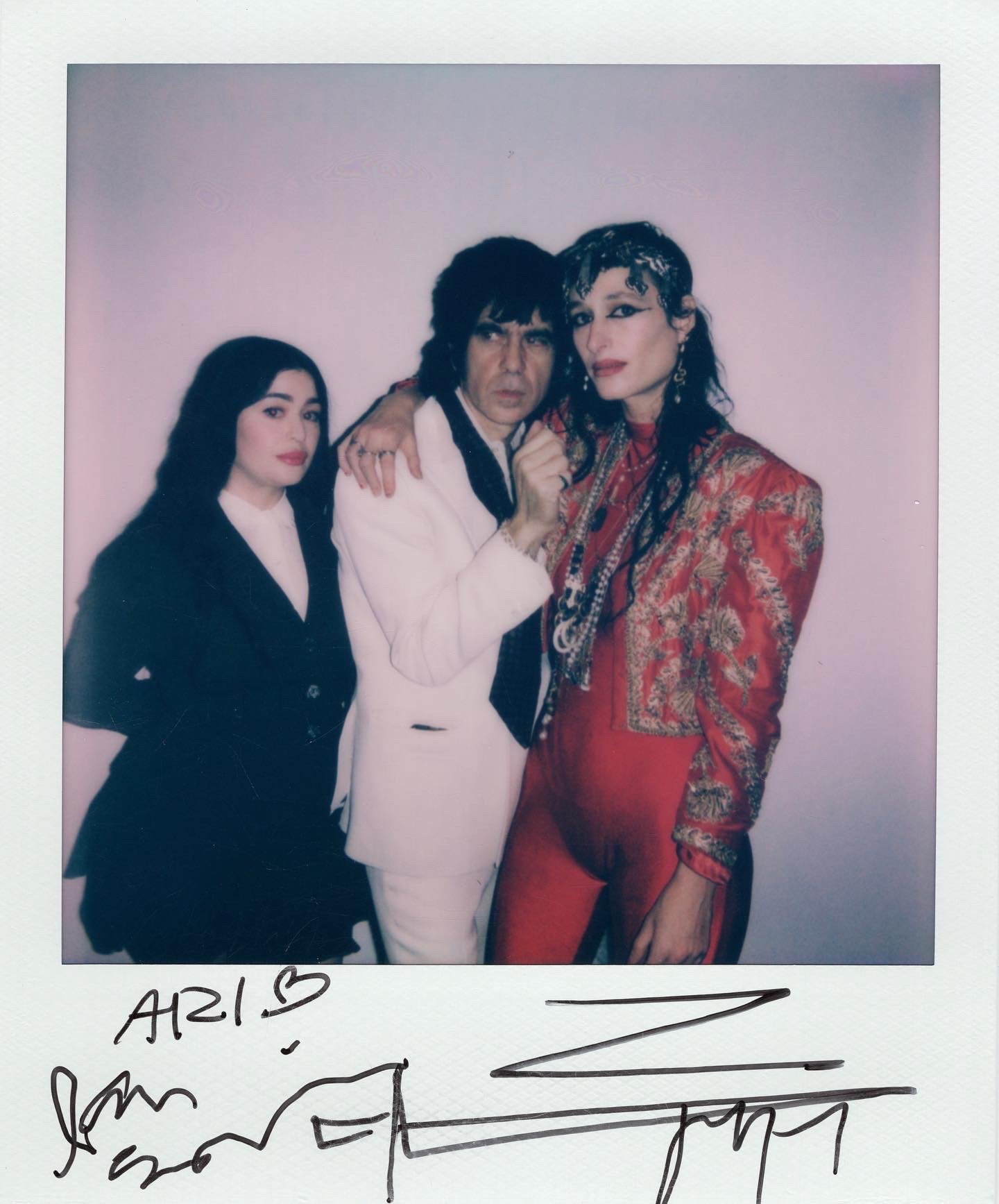 Ariana Papademetropoulos, Ian Svenonius, and Zumi