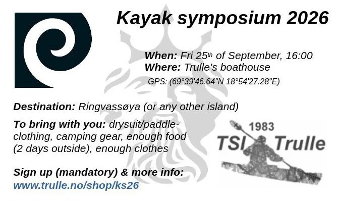 26-27 September 2026 | Kayak symposium 2026