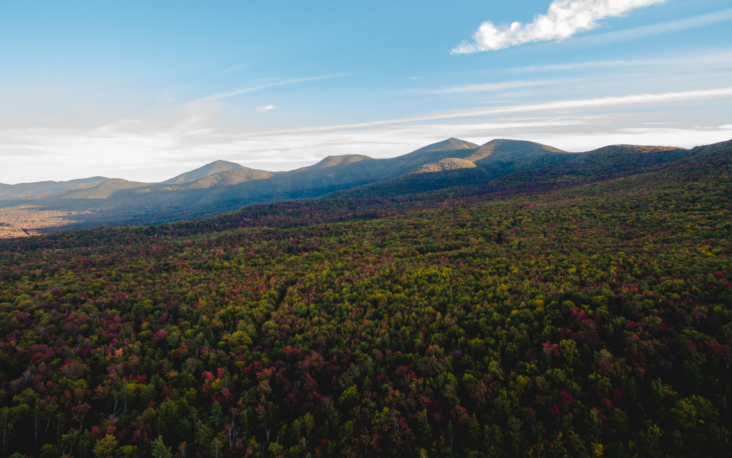 Drone Fall White Mountain National Forest New Hampshire