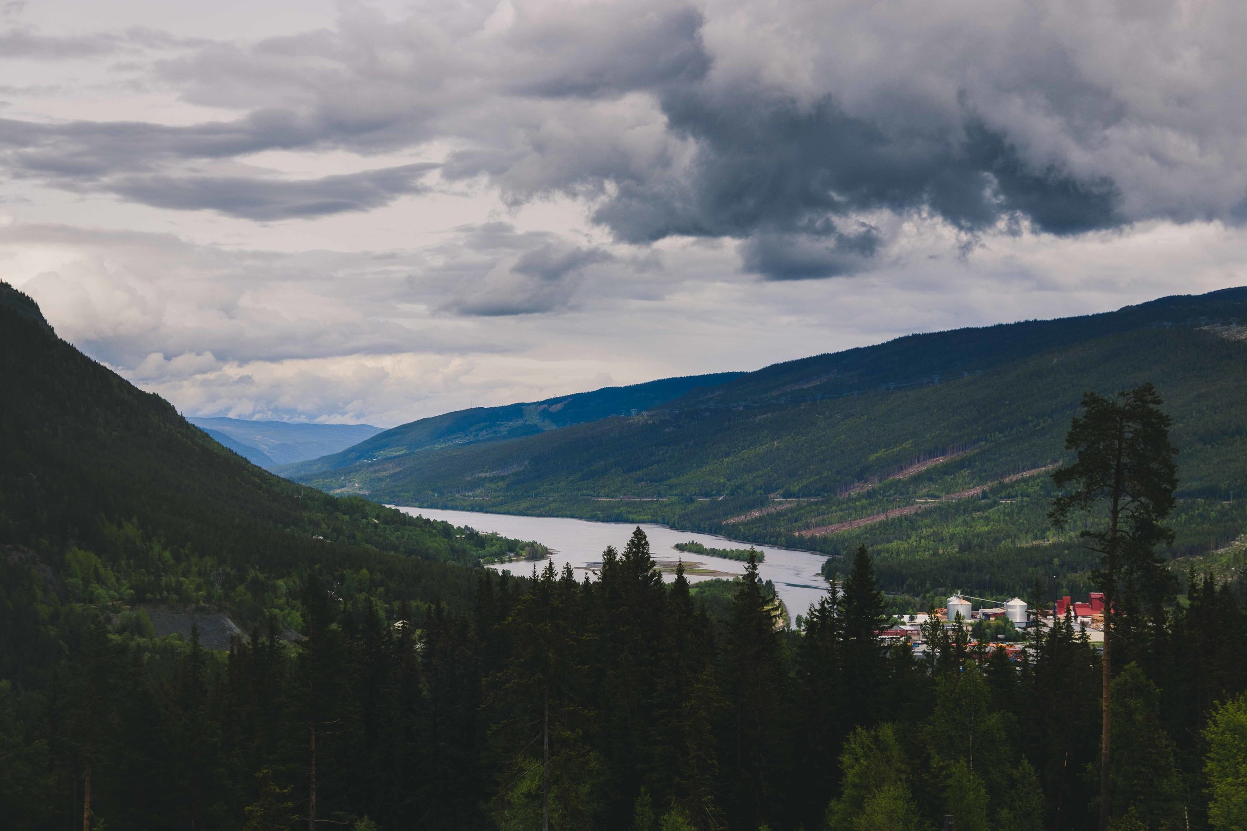 Lake Oslo to Bergen Norway Train Ride