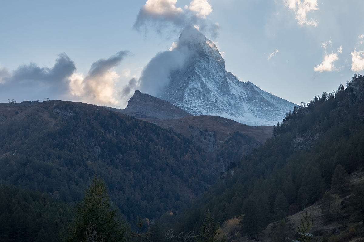 View of Matterhorn from Zermatt