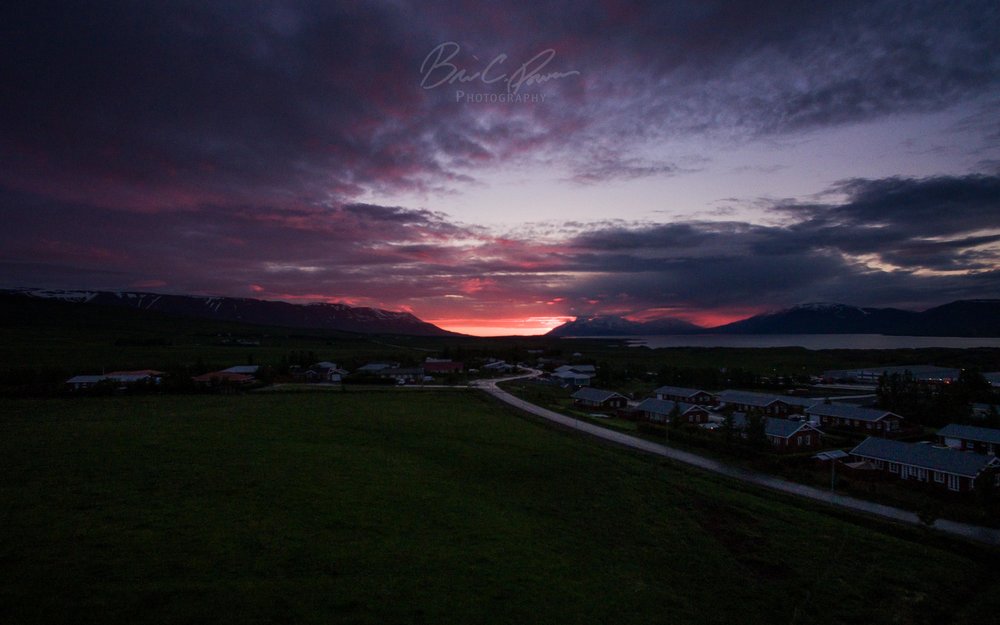Midnight Sun Akureyri, Iceland | Brian C Powers Photography.jpg