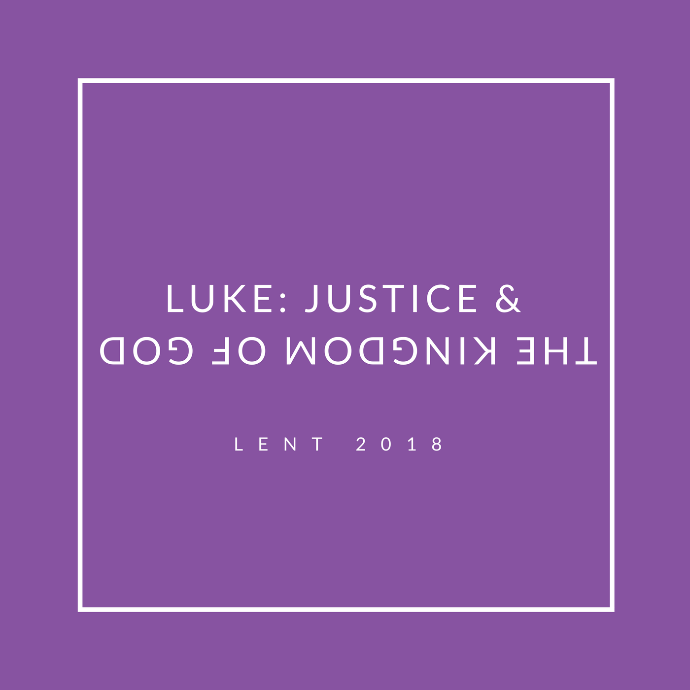 Lent 2018