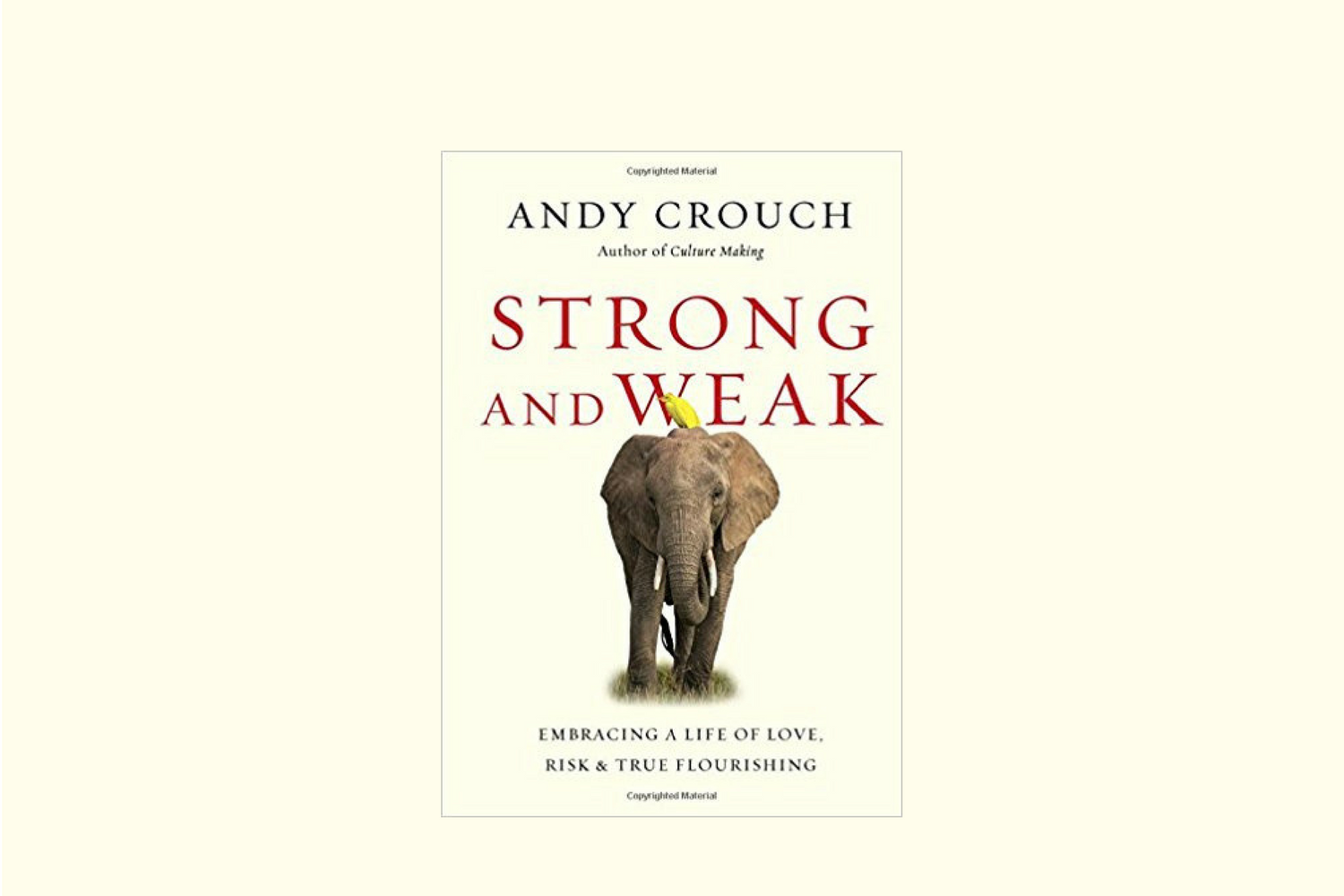 CC Reads Discussion: "Strong & Weak"