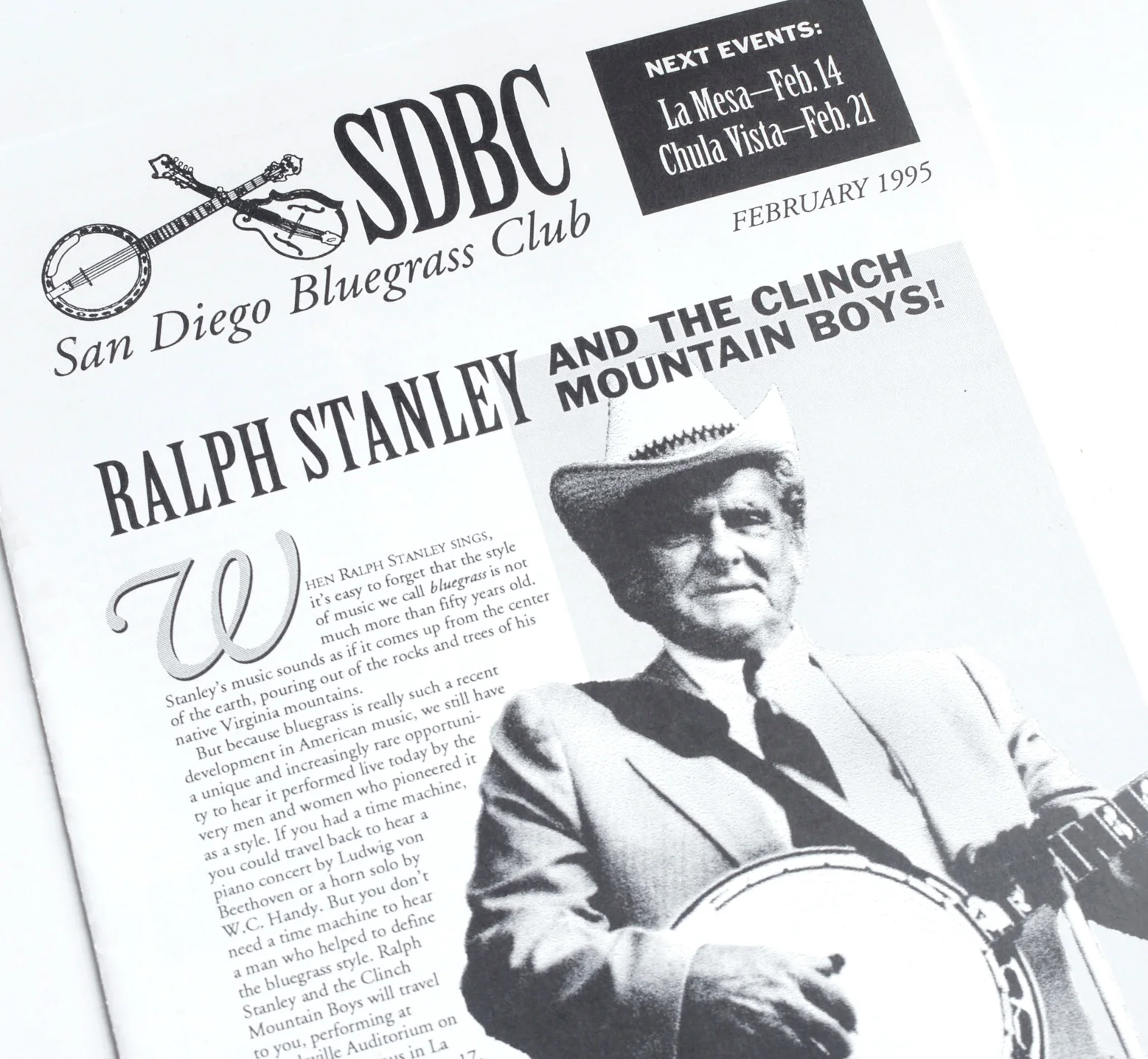 Another example of effective low-budget design. Also, Ralph Stanley's agent liked my writing in this article so much, he used bits of it in Ralph's own PR kit for years.