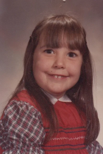 Heidi Shudra Fry, age 6, October 1982.