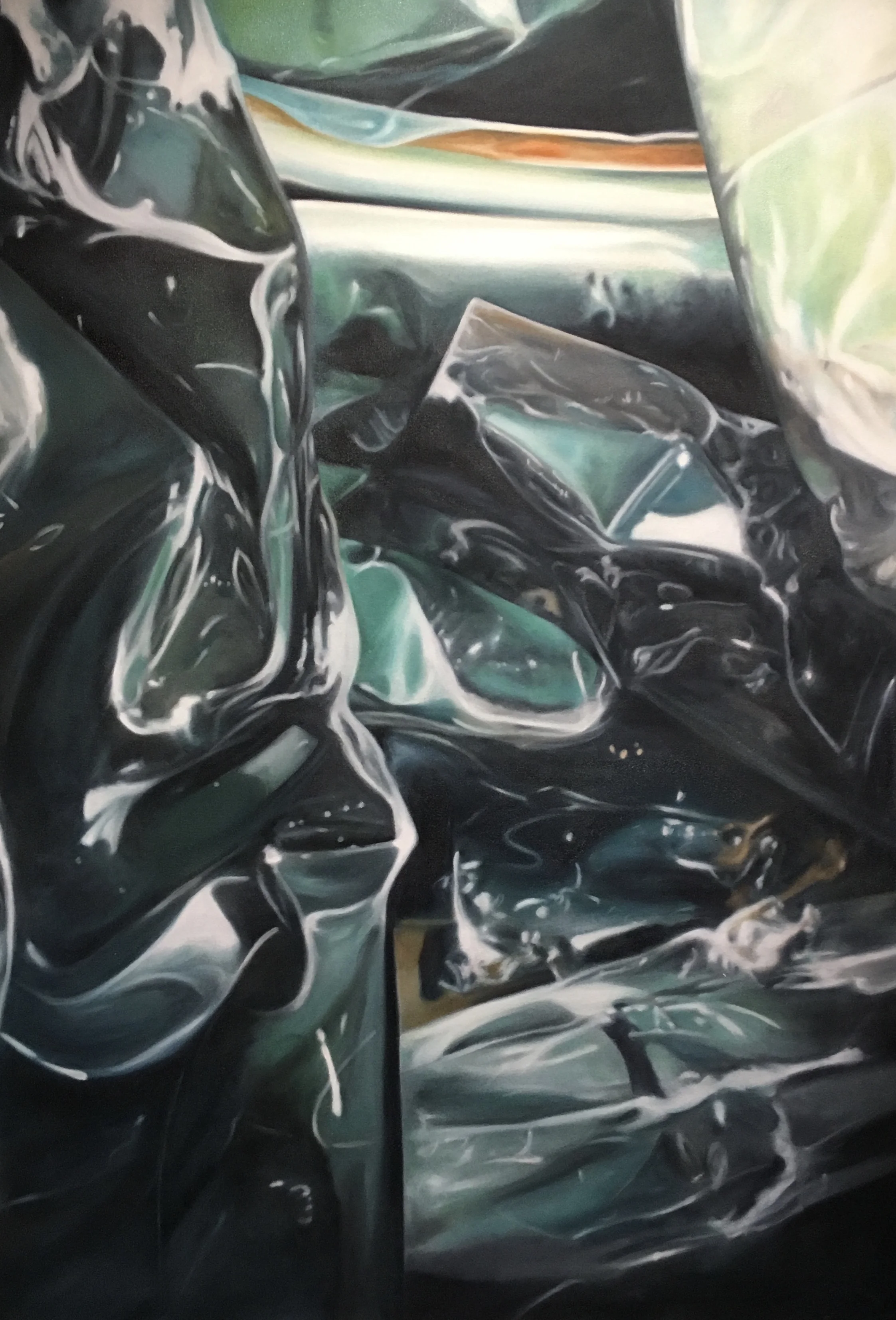 CRUSHED METAL 2 34X48 OIL